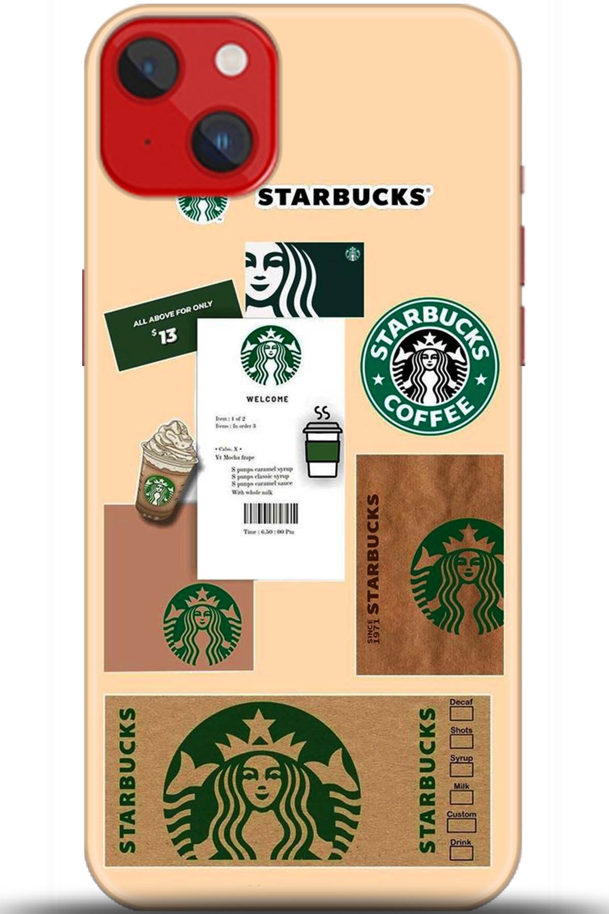 Apple iPhone 14 Plus Uyumlu Kılıf HD Baskılı Kılıf - Followed Institution 5470