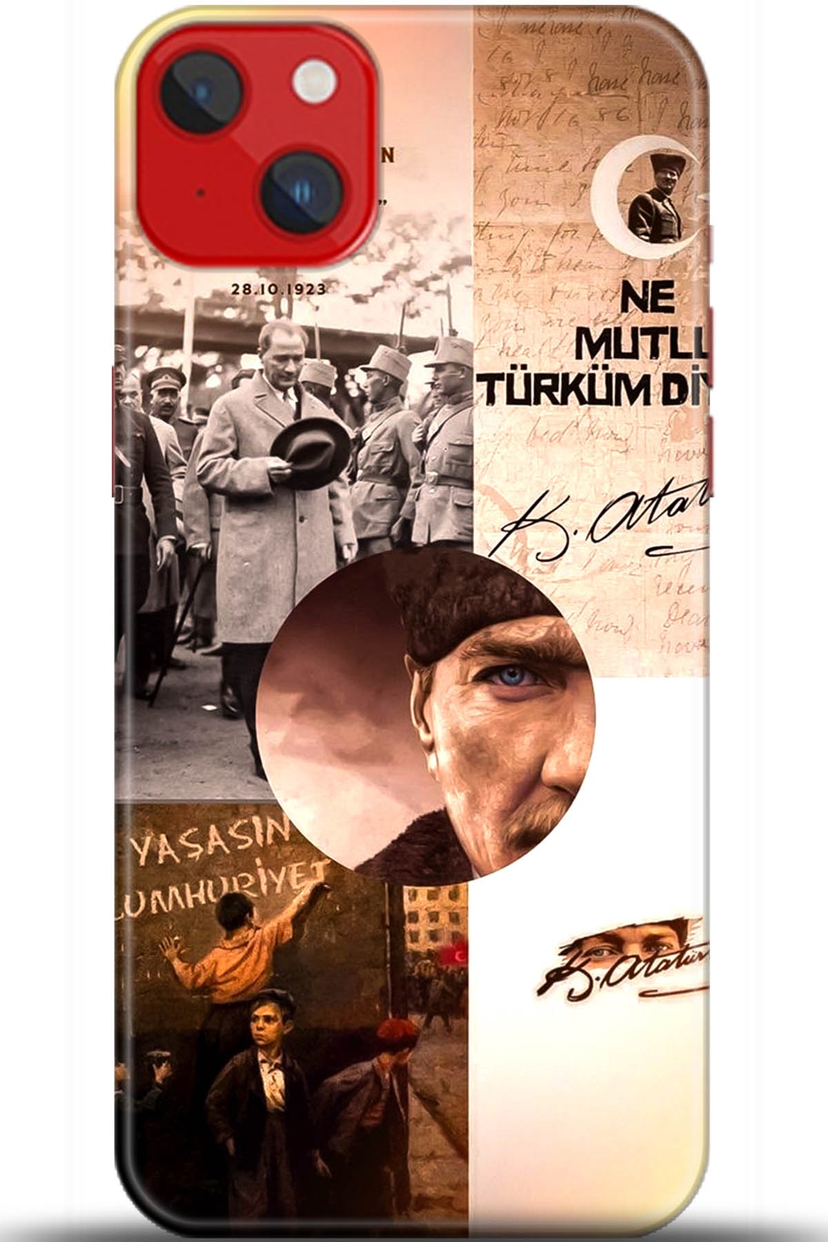 Apple iPhone 14 Plus Uyumlu Kılıf HD Baskılı Kılıf - Followed Institution 5675