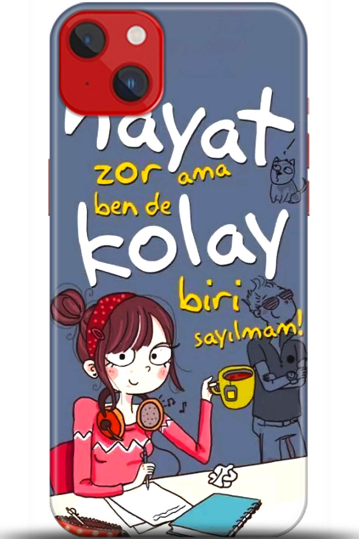 Apple iPhone 14 Plus Uyumlu Kılıf HD Baskılı Kılıf - Followed Institution 5686