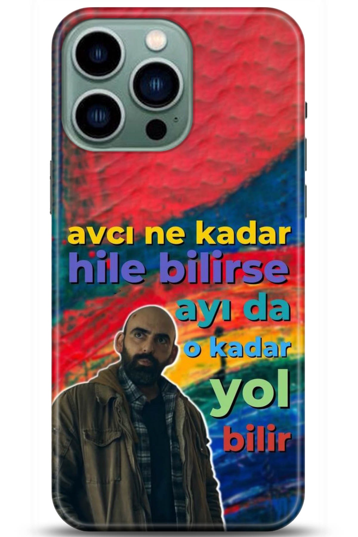 Apple iPhone 14 Pro Uyumlu Kılıf HD Baskılı Kılıf - Followed Institution 5006