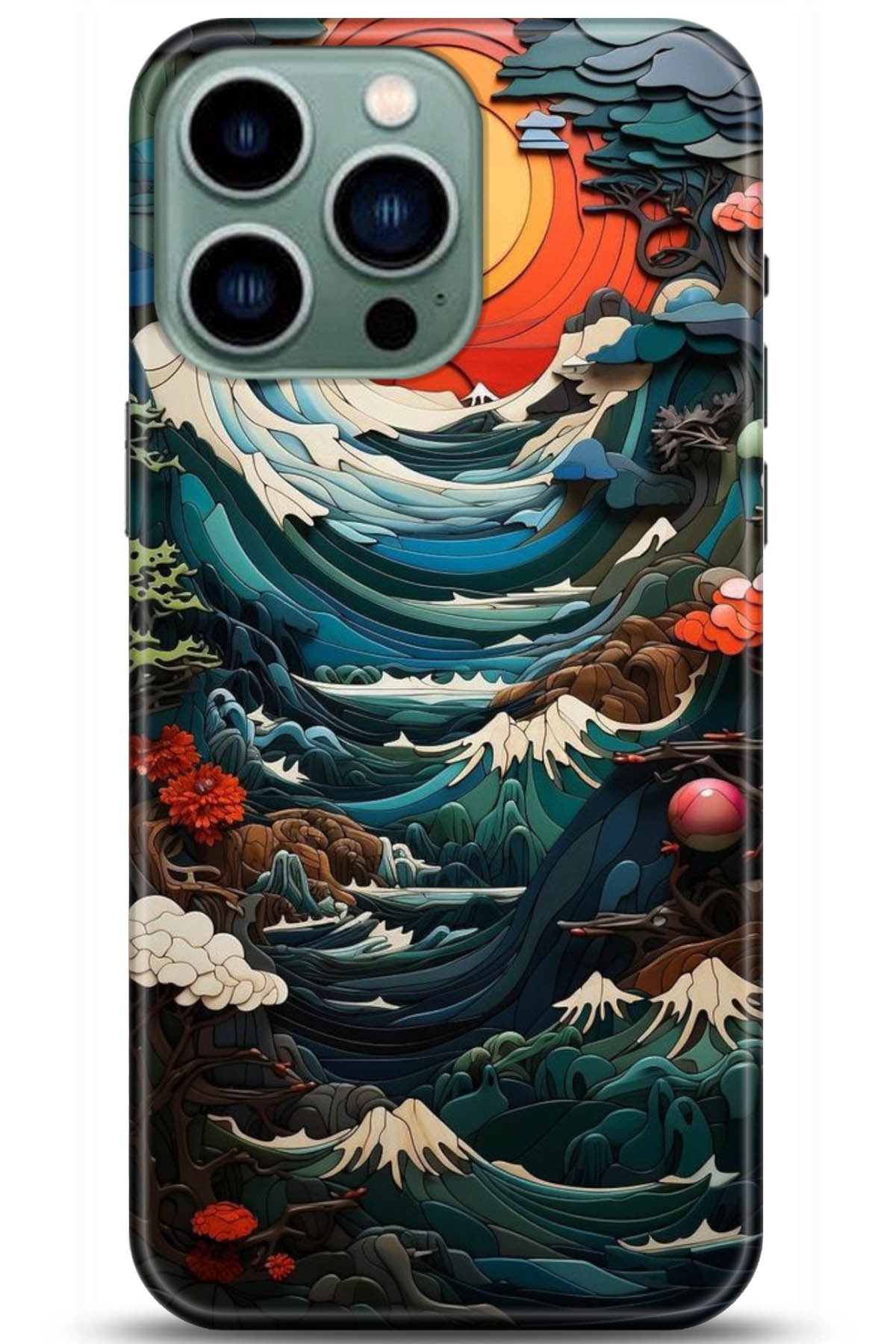 Apple iPhone 14 Pro Uyumlu Kılıf HD Baskılı Kılıf - Followed Institution 5009