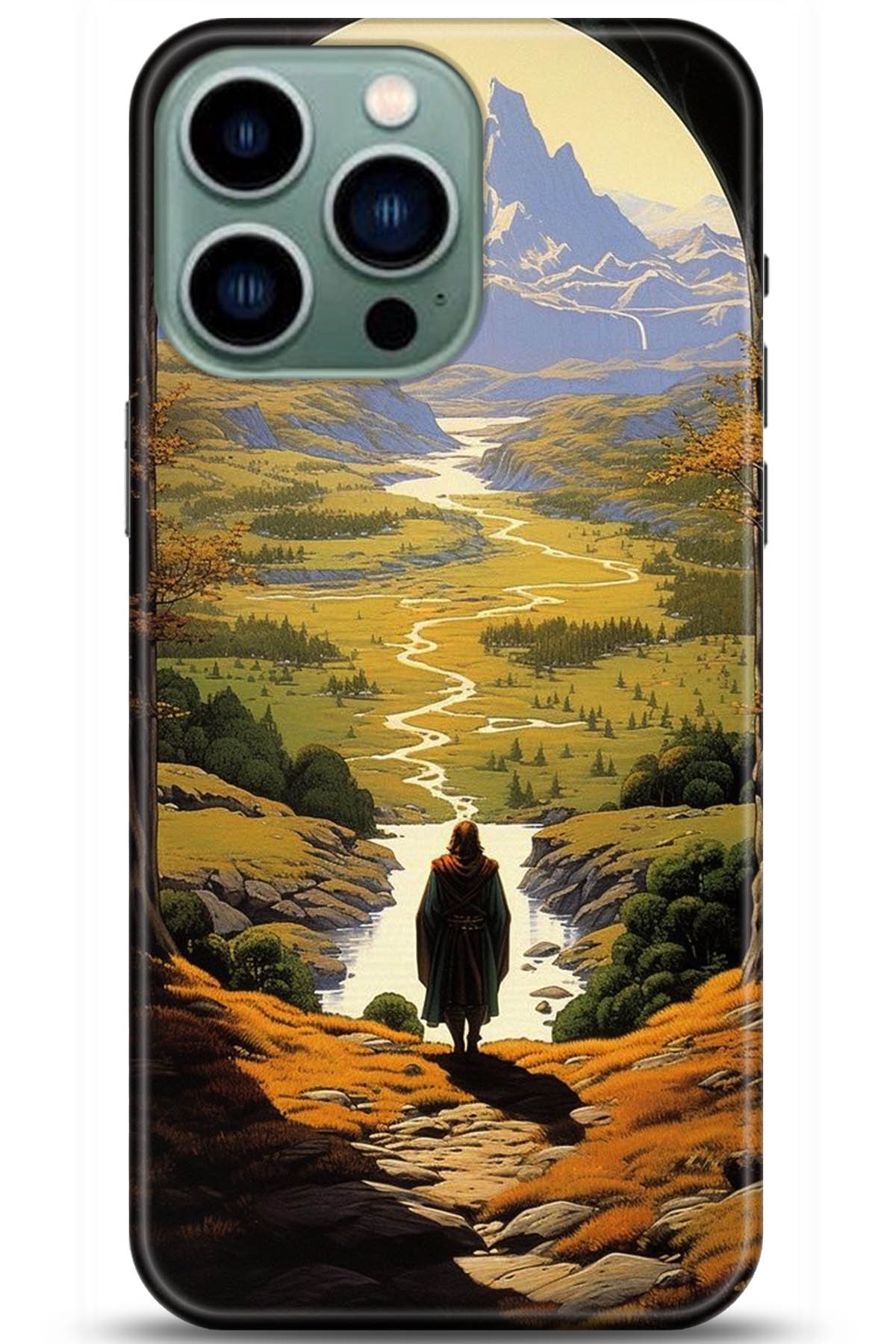 Apple iPhone 14 Pro Uyumlu Kılıf HD Baskılı Kılıf - Followed Institution 5263