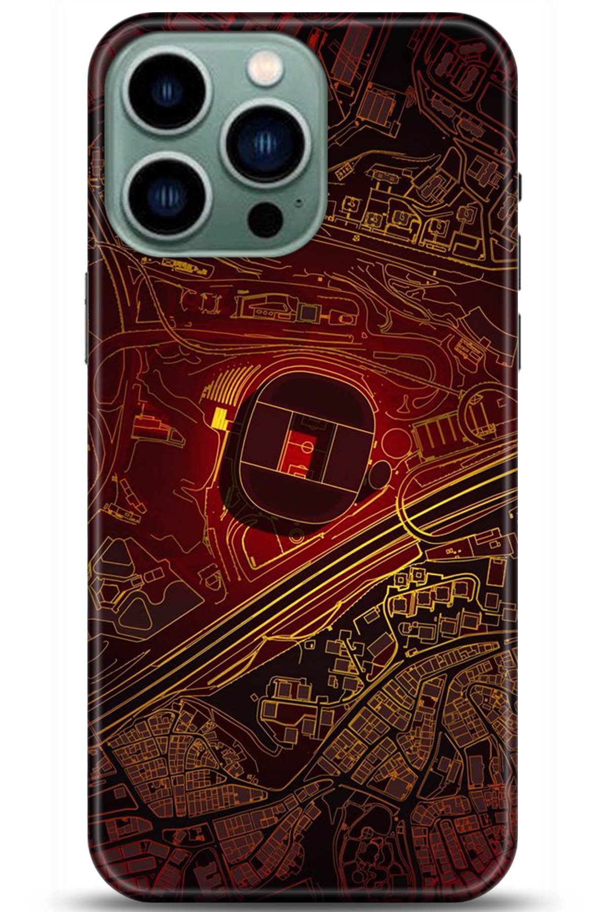 Apple iPhone 14 Pro Uyumlu Kılıf HD Baskılı Kılıf - Followed Institution 5297