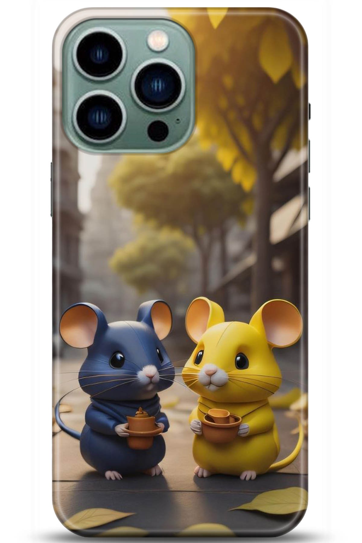 Apple iPhone 14 Pro Uyumlu Kılıf HD Baskılı Kılıf - Followed Institution 5306