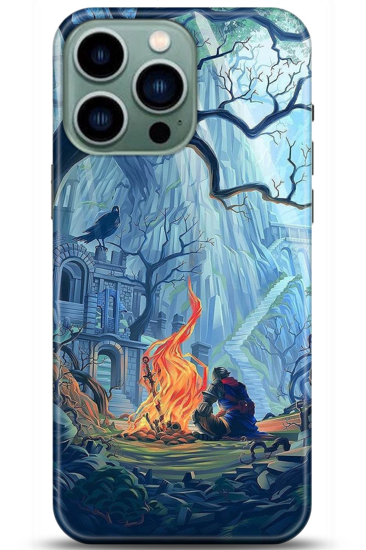 Apple iPhone 14 Pro Uyumlu Kılıf HD Baskılı Kılıf - Followed Institution 5308