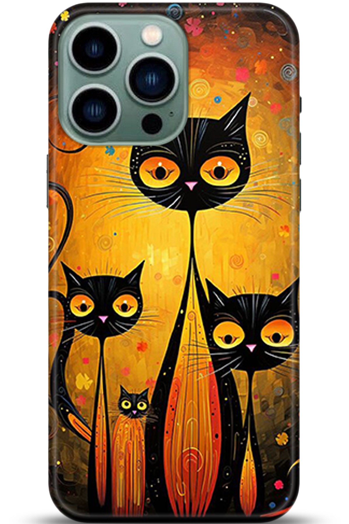 Apple iPhone 14 Pro Uyumlu Kılıf HD Baskılı Kılıf - Followed Institution 5316