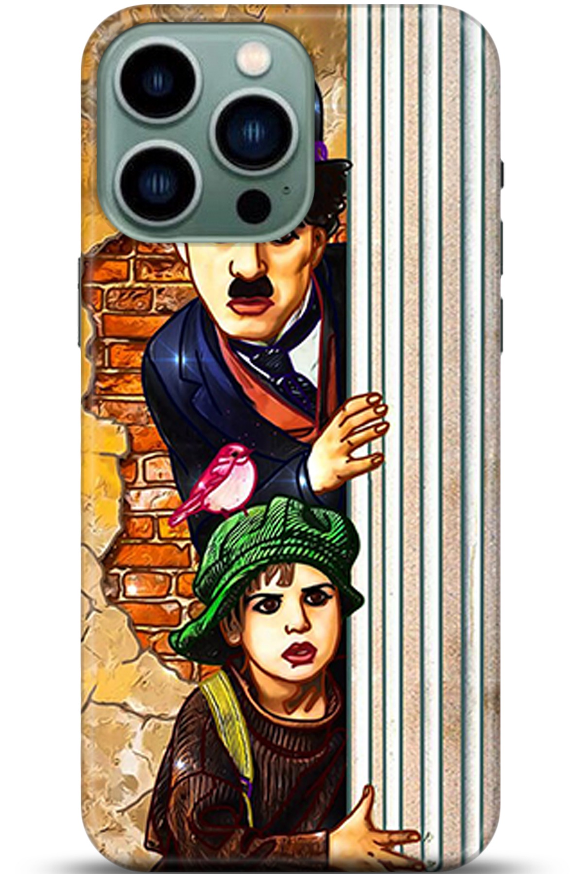 Apple iPhone 14 Pro Uyumlu Kılıf HD Baskılı Kılıf - Followed Institution 5348