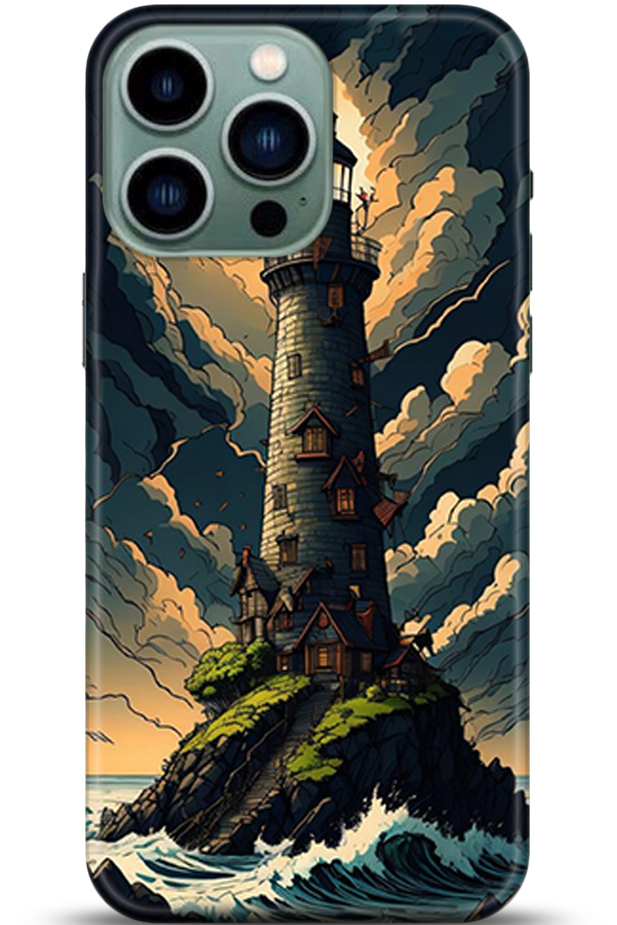 Apple iPhone 14 Pro Uyumlu Kılıf HD Baskılı Kılıf - Followed Institution 5363