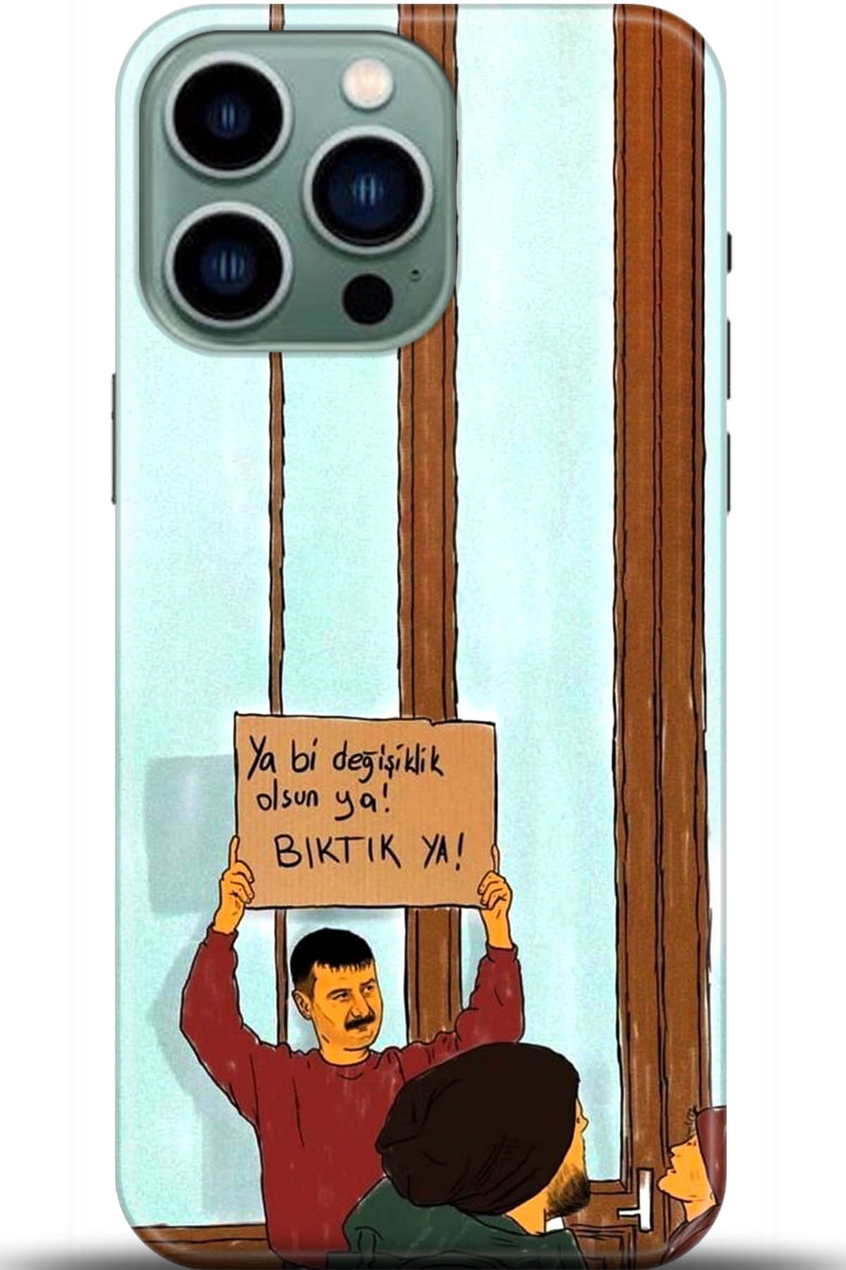 Apple iPhone 14 Pro Uyumlu Kılıf HD Baskılı Kılıf - Followed Institution 5594