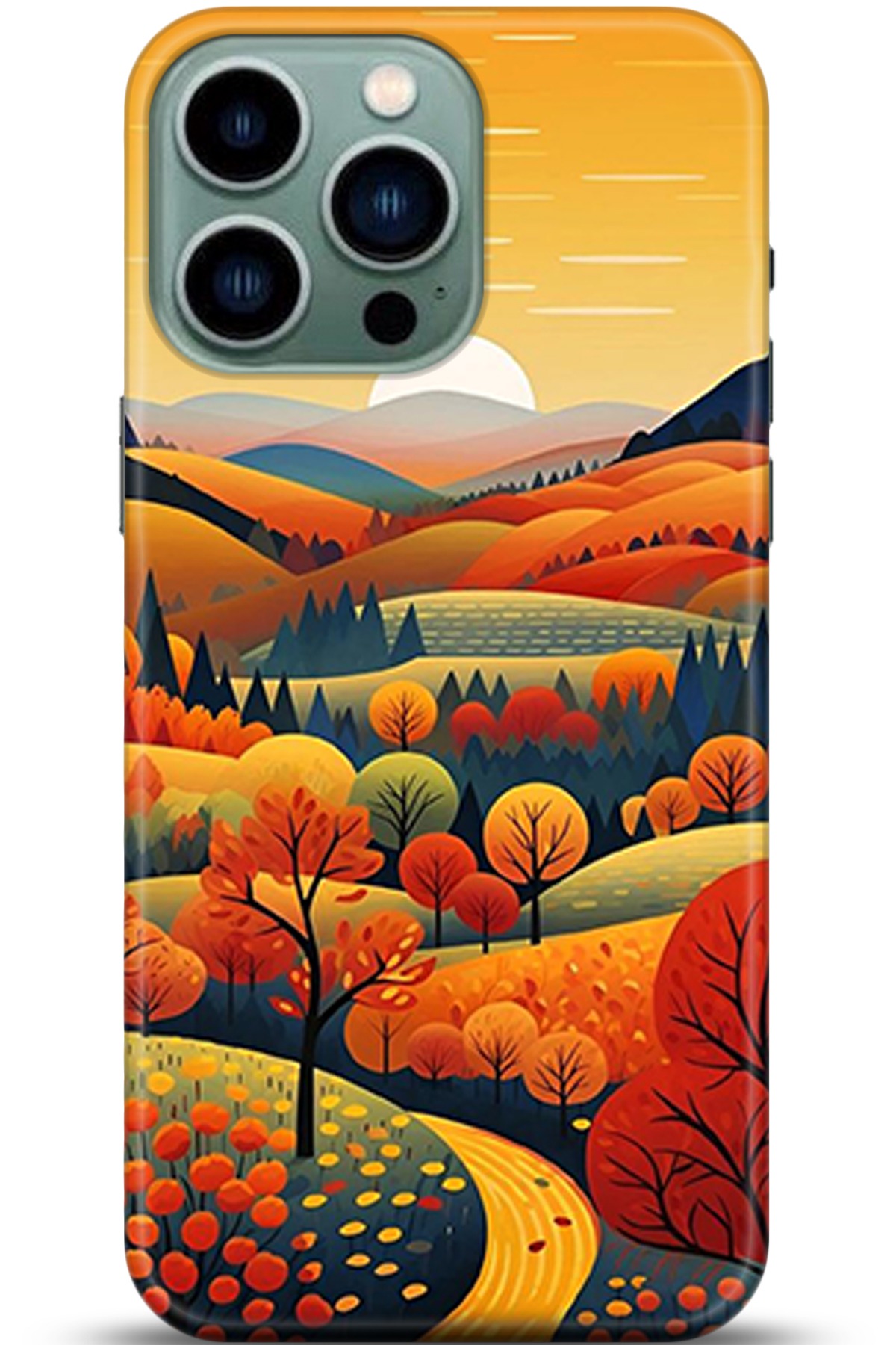 Apple iPhone 14 Pro Max Uyumlu Kılıf HD Baskılı Kılıf - Followed Institution 5356