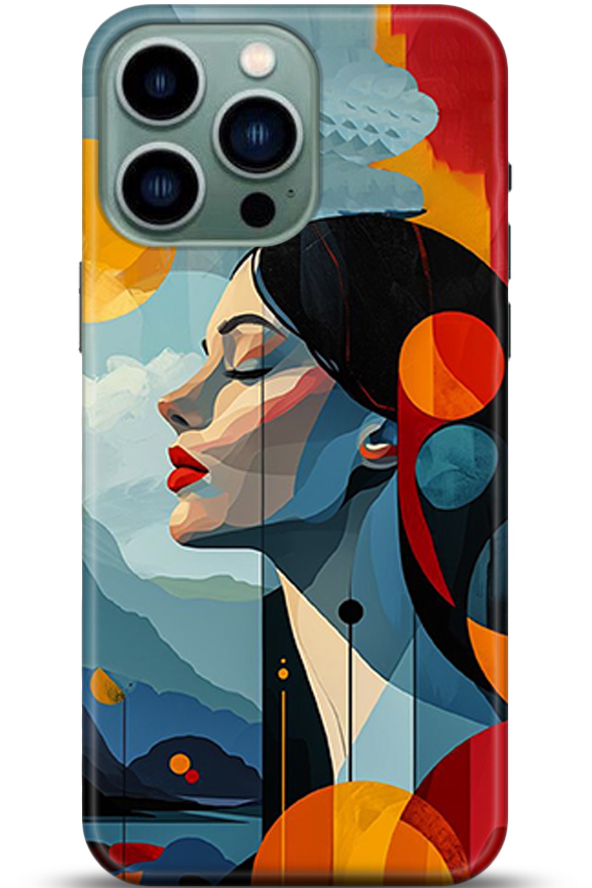 Apple iPhone 14 Pro Max Uyumlu Kılıf HD Baskılı Kılıf - Followed Institution 5367