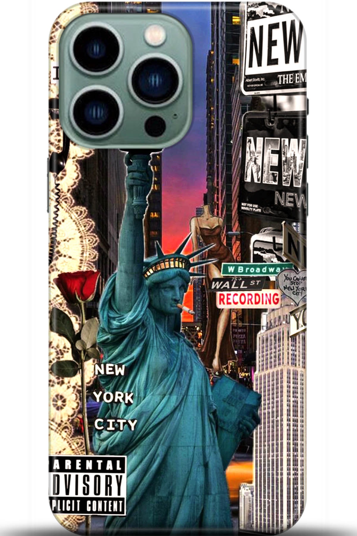 Apple iPhone 14 Pro Max Uyumlu Kılıf HD Baskılı Kılıf - Followed Institution 5618