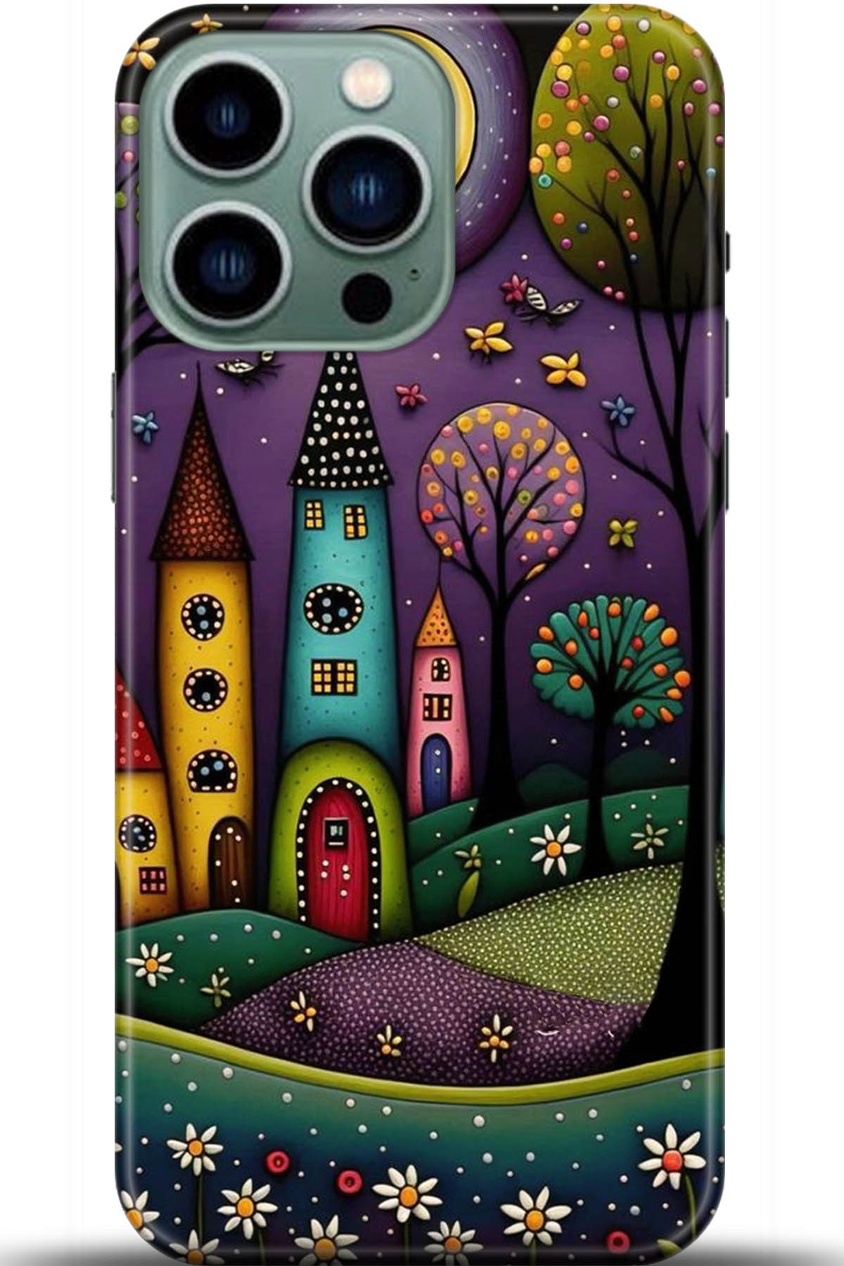 Apple iPhone 14 Pro Max Uyumlu Kılıf HD Baskılı Kılıf - Followed Institution 5704