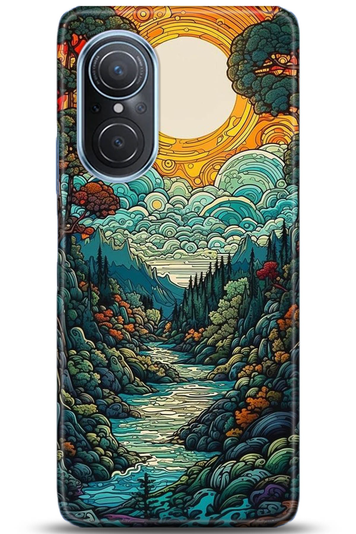 Huawei Nova 9 Uyumlu Kılıf HD Baskılı Kılıf - Followed Institution 5198