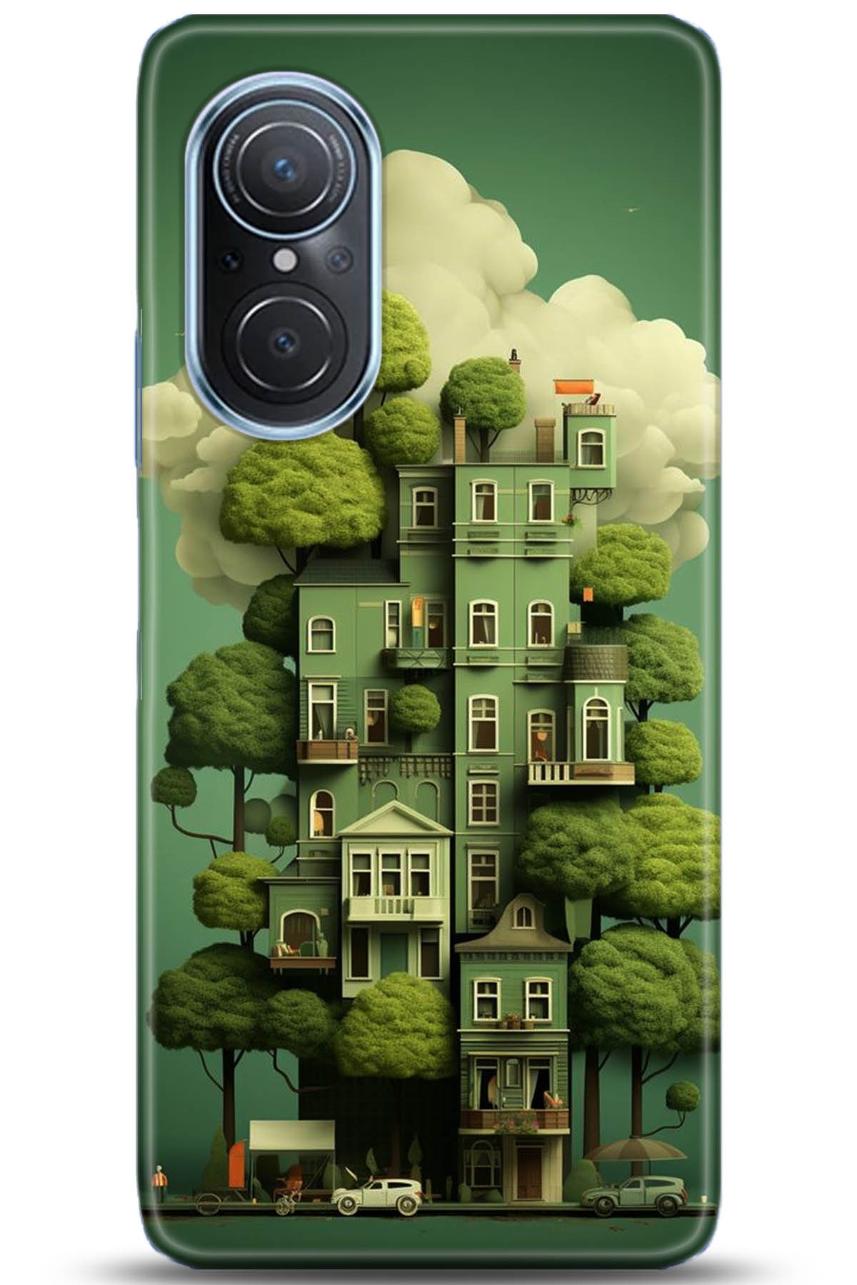 Huawei Nova 9 Uyumlu Kılıf HD Baskılı Kılıf - Followed Institution 5273