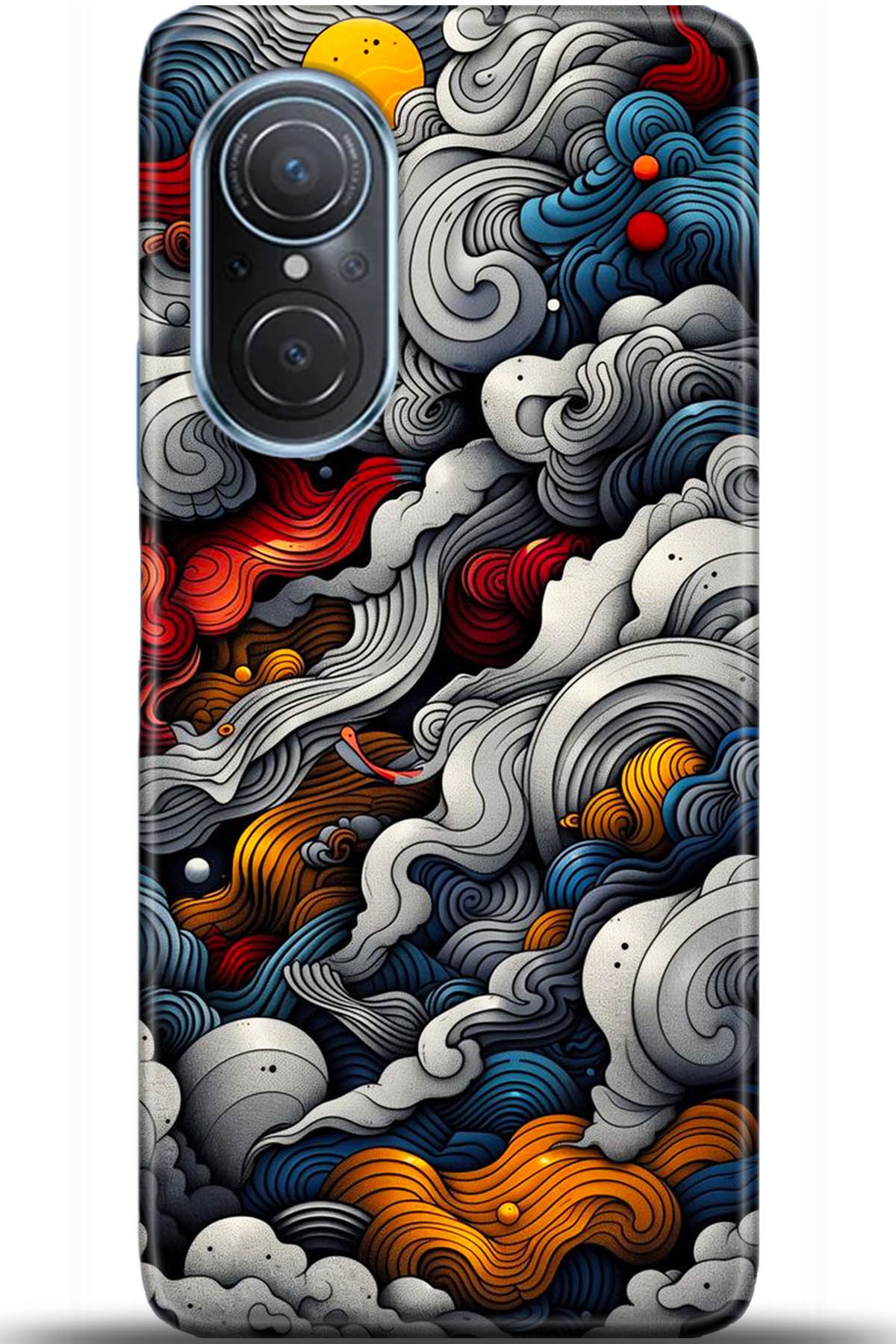 Huawei Nova 9 Uyumlu Kılıf HD Baskılı Kılıf - Followed Institution 5436