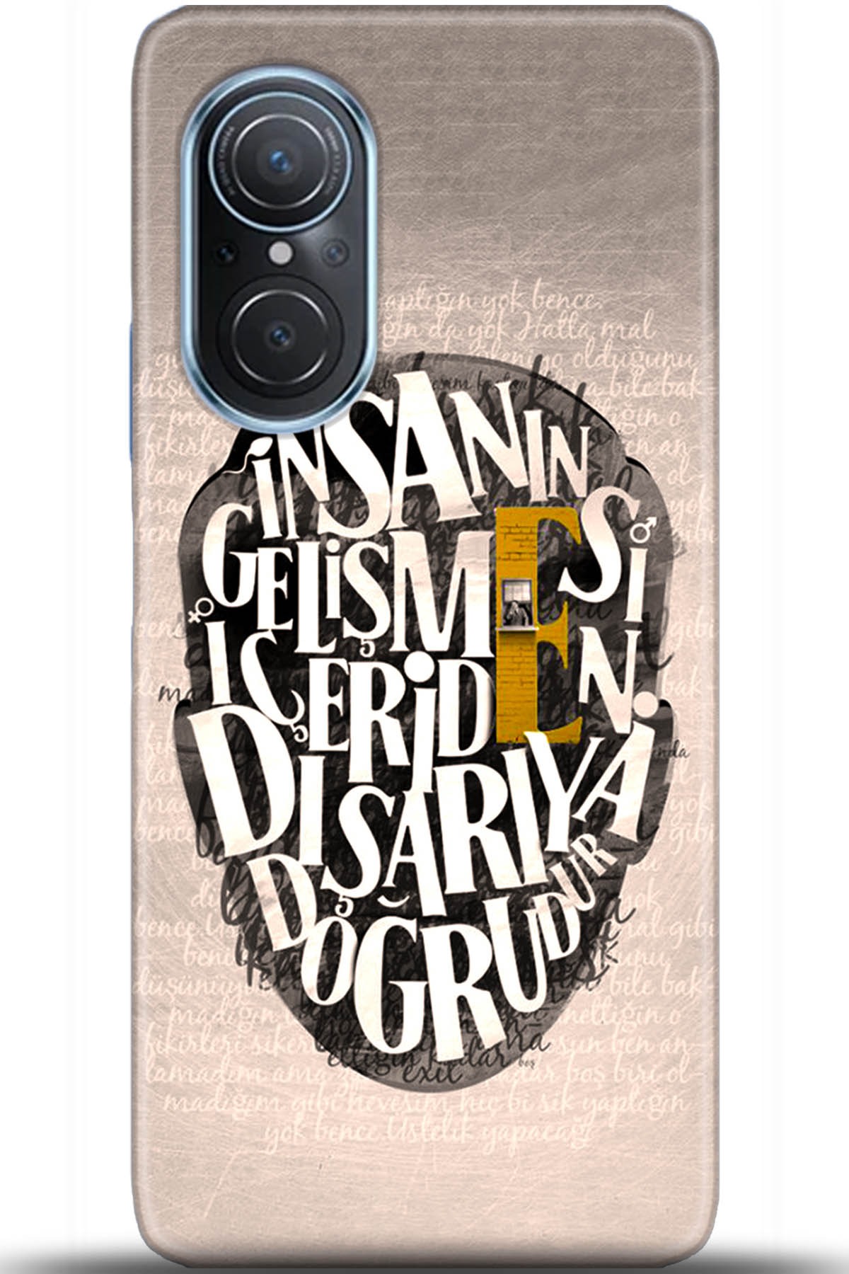 Huawei Nova 9 Uyumlu Kılıf HD Baskılı Kılıf - Followed Institution 5587