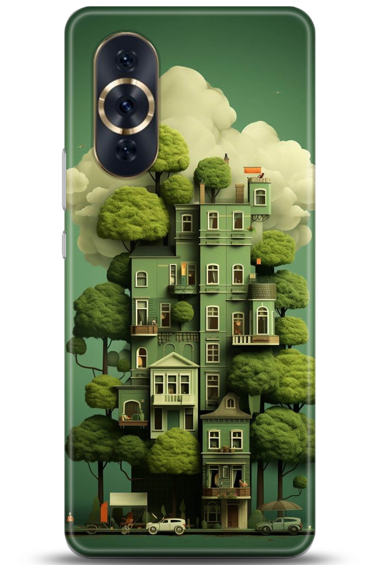 Huawei Nova 10 Pro Uyumlu Kılıf HD Baskılı Kılıf - Followed Institution 5273