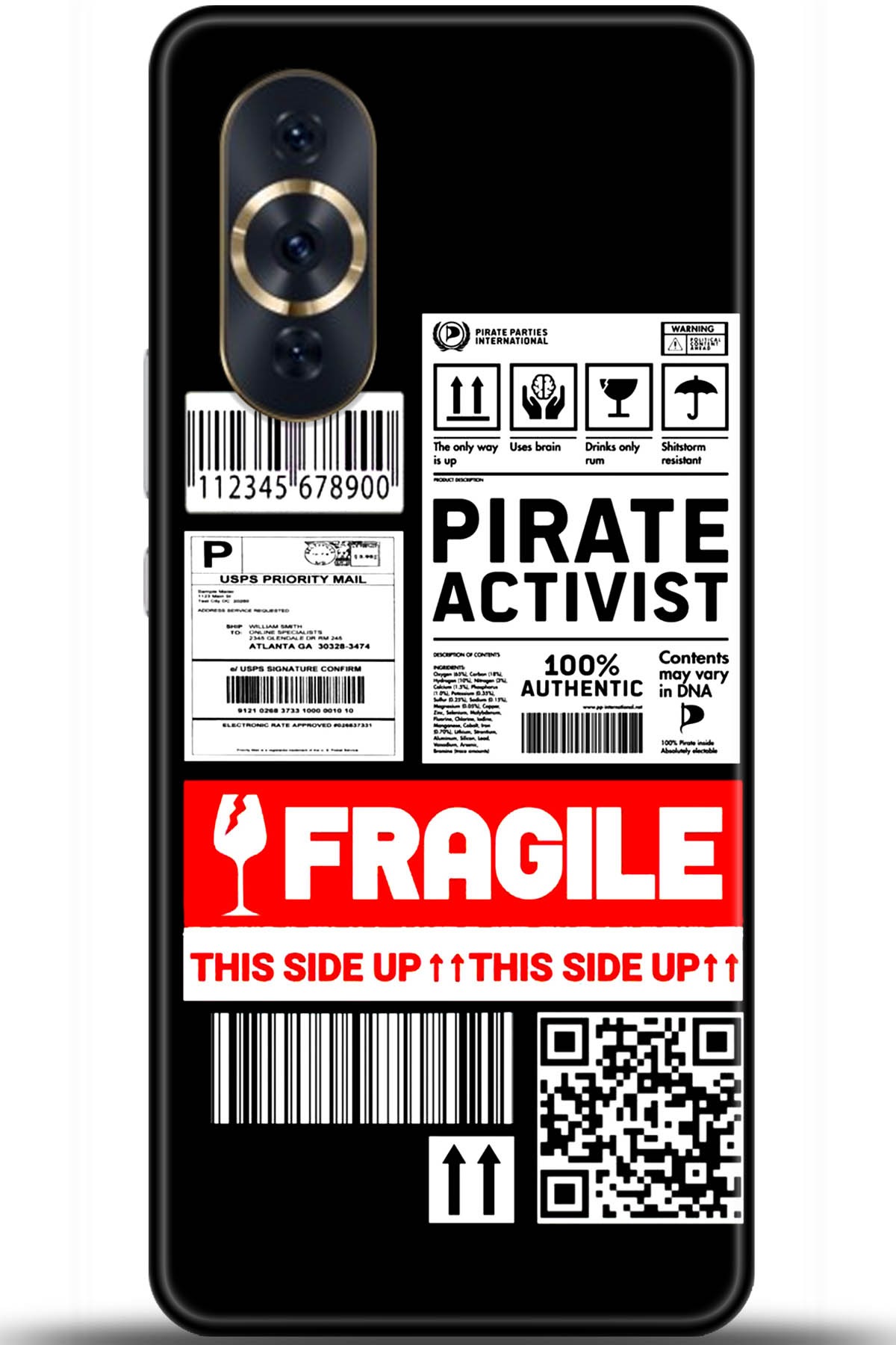 Huawei Nova 10 Pro Uyumlu Kılıf HD Baskılı Kılıf - Followed Institution 5447