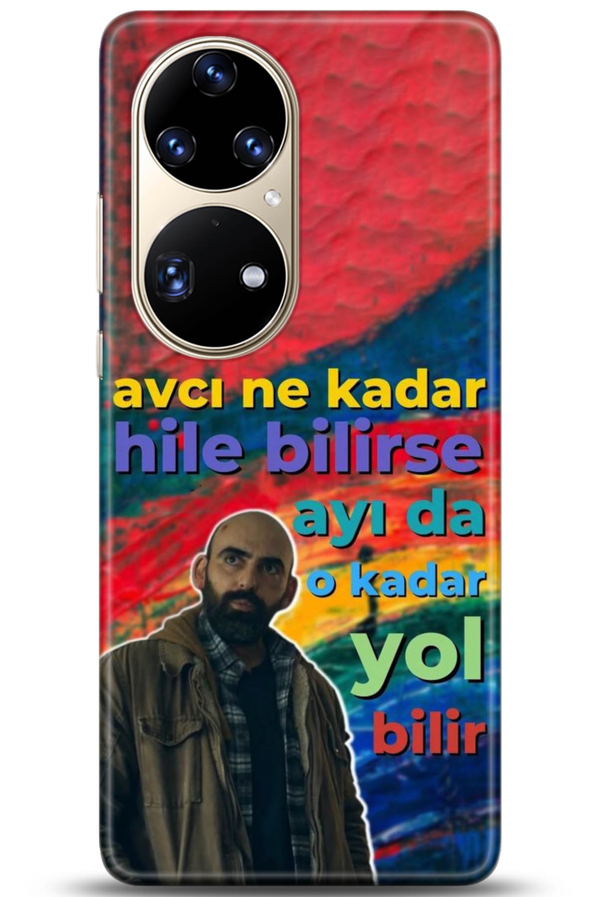 Huawei P50 Pro Uyumlu Kılıf HD Baskılı Kılıf - Followed Institution 5006