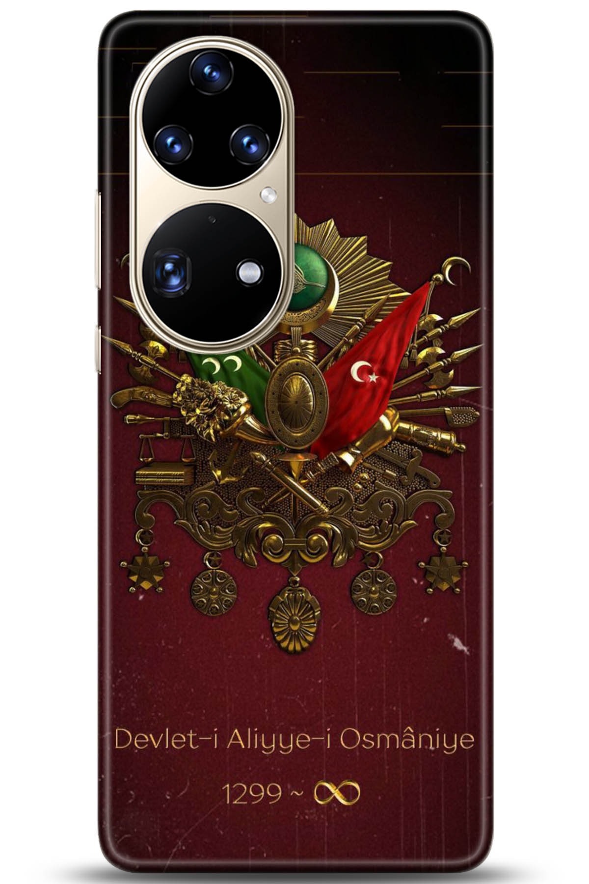 Huawei P50 Pro Uyumlu Kılıf HD Baskılı Kılıf - Followed Institution 5073