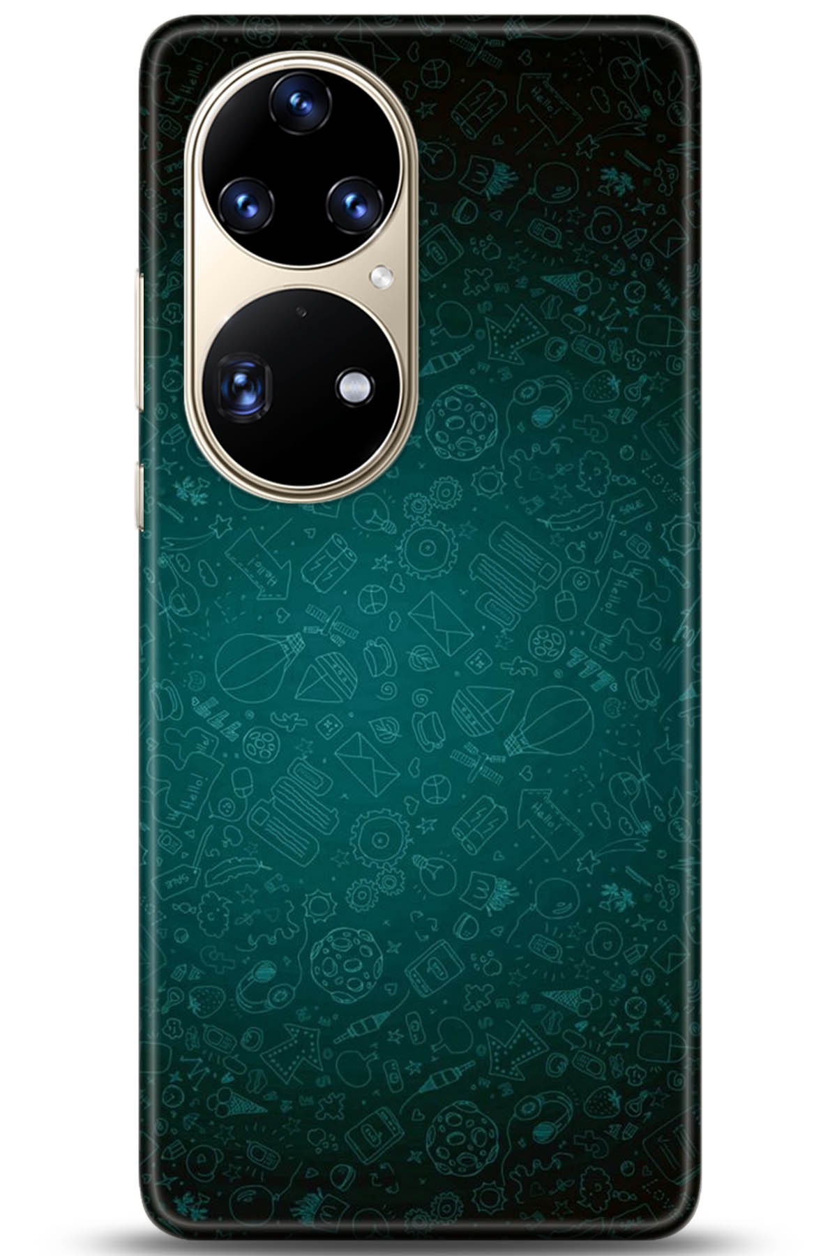 Huawei P50 Pro Uyumlu Kılıf HD Baskılı Kılıf - Followed Institution 5255