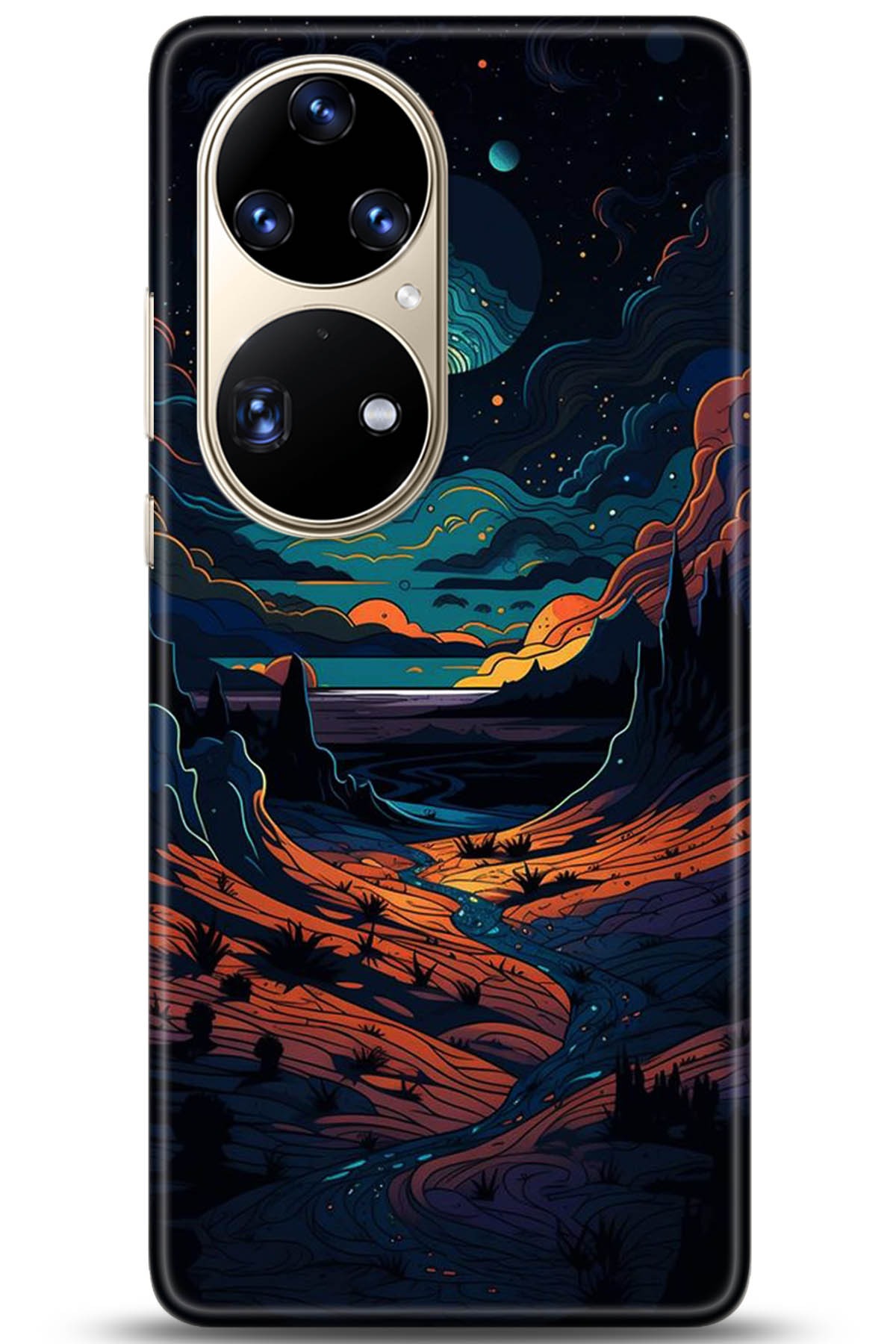 Huawei P50 Pro Uyumlu Kılıf HD Baskılı Kılıf - Followed Institution 5275