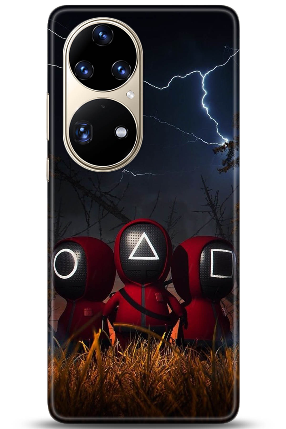 Huawei P50 Pro Uyumlu Kılıf HD Baskılı Kılıf - Followed Institution 5290