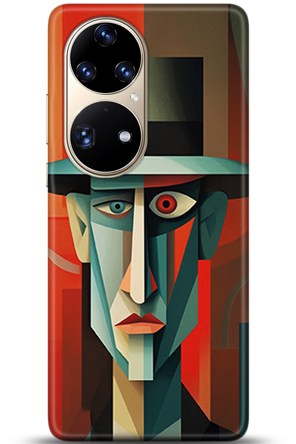 Huawei P50 Pro Uyumlu Kılıf HD Baskılı Kılıf - Followed Institution 5325