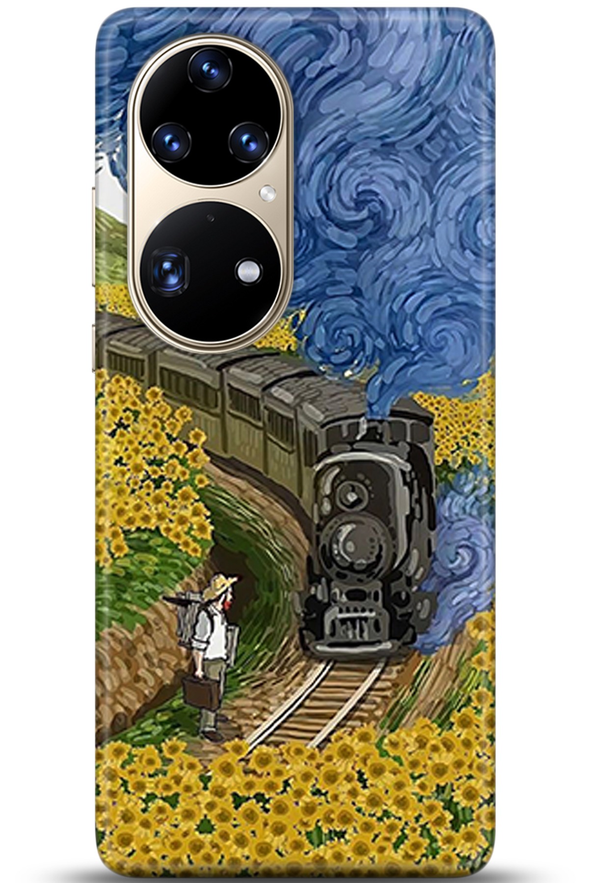 Huawei P50 Pro Uyumlu Kılıf HD Baskılı Kılıf - Followed Institution 5344