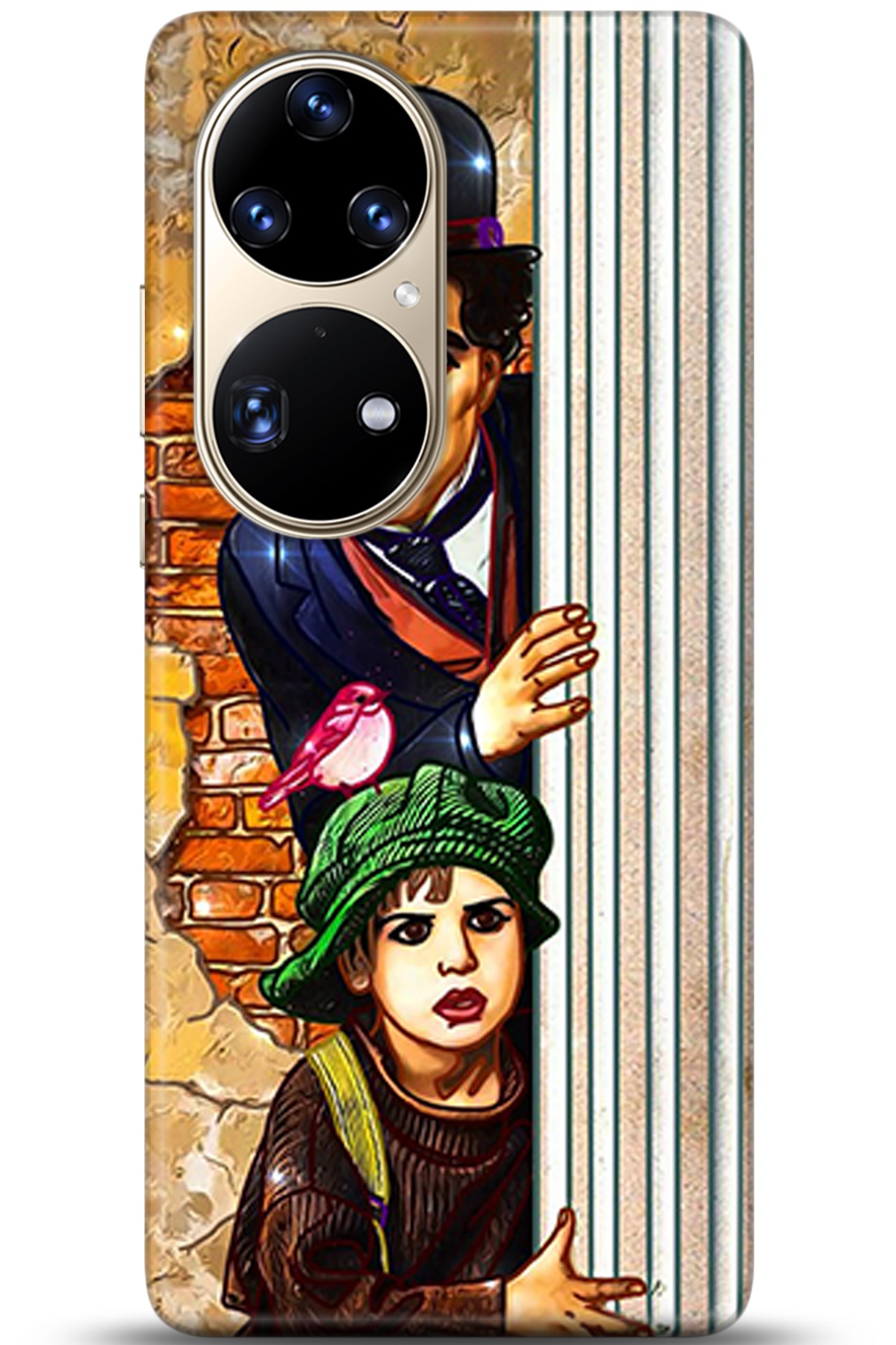 Huawei P50 Pro Uyumlu Kılıf HD Baskılı Kılıf - Followed Institution 5348