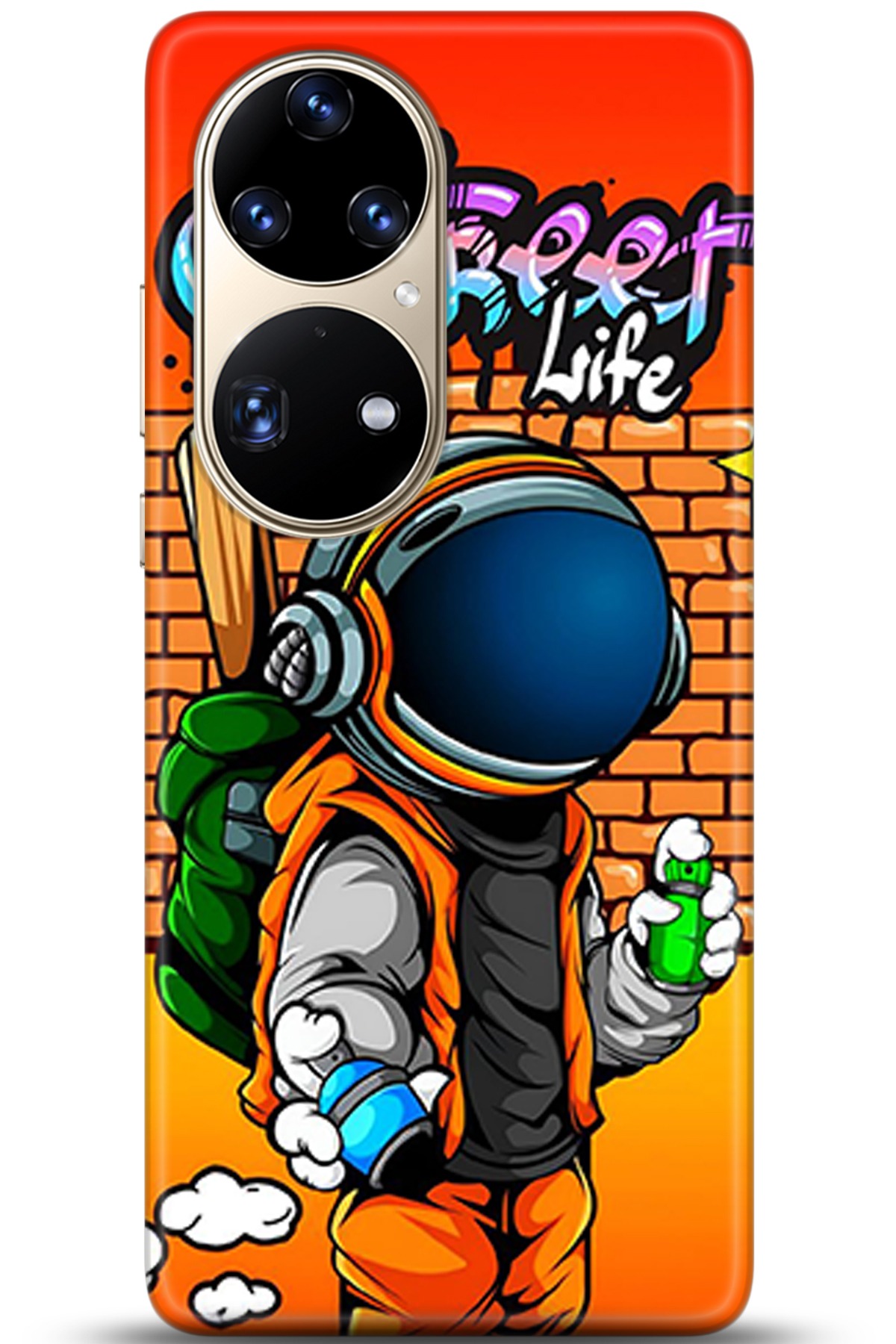 Huawei P50 Pro Uyumlu Kılıf HD Baskılı Kılıf - Followed Institution 5350