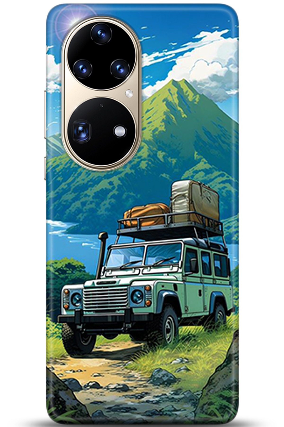 Huawei P50 Pro Uyumlu Kılıf HD Baskılı Kılıf - Followed Institution 5362