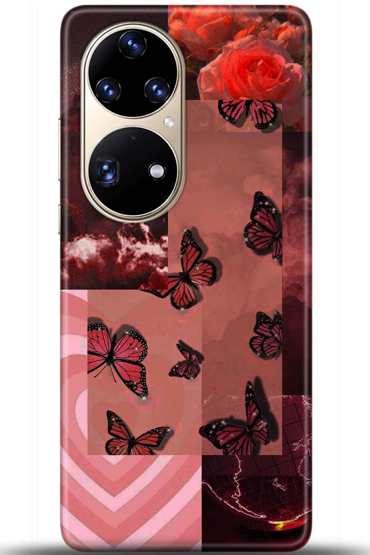 Huawei P50 Pro Uyumlu Kılıf HD Baskılı Kılıf - Followed Institution 5408