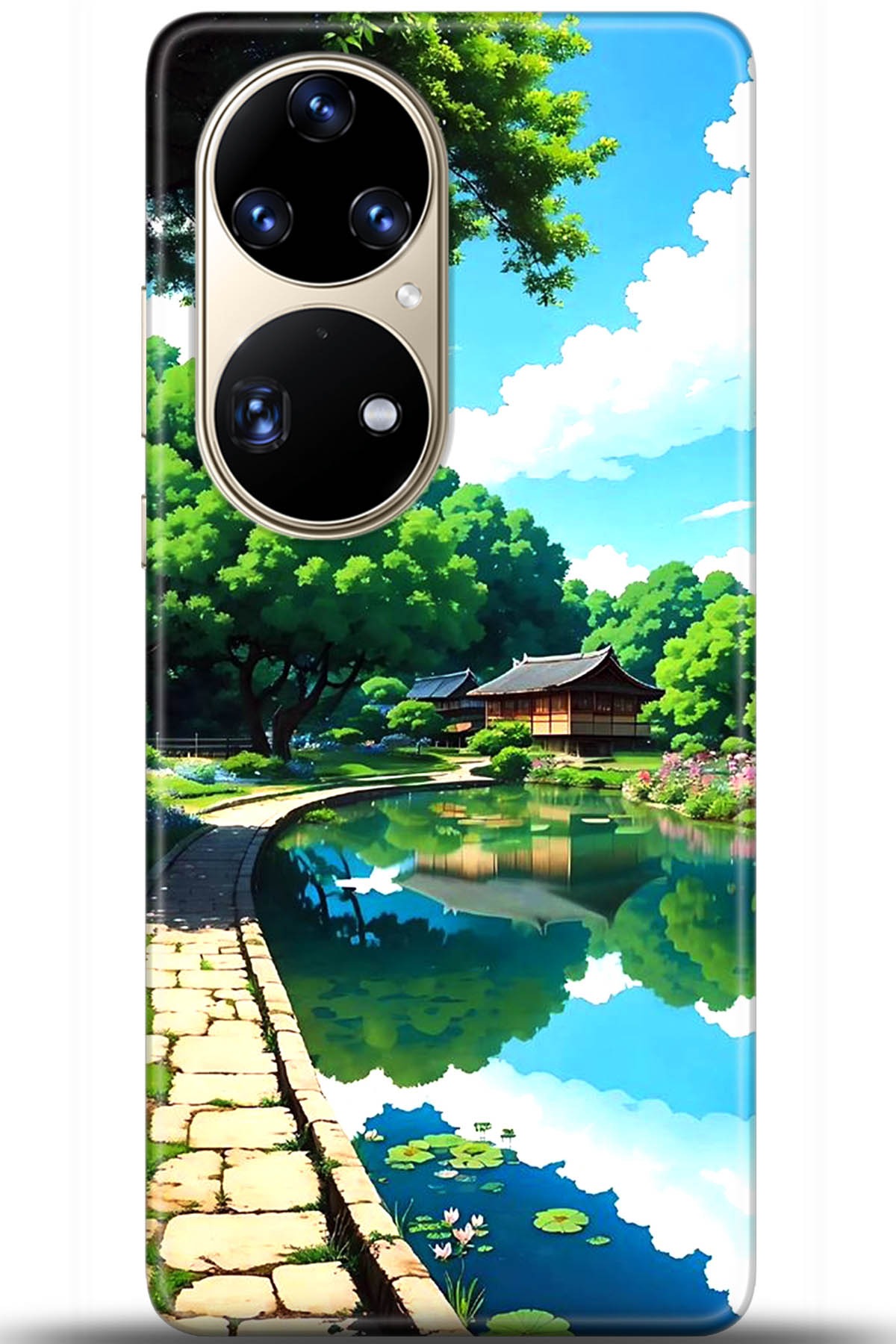 Huawei P50 Pro Uyumlu Kılıf HD Baskılı Kılıf - Followed Institution 5463