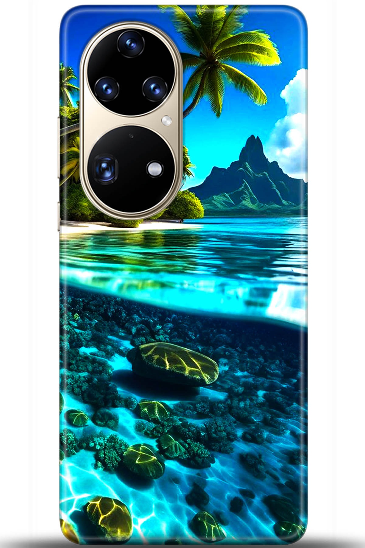 Huawei P50 Pro Uyumlu Kılıf HD Baskılı Kılıf - Followed Institution 5491