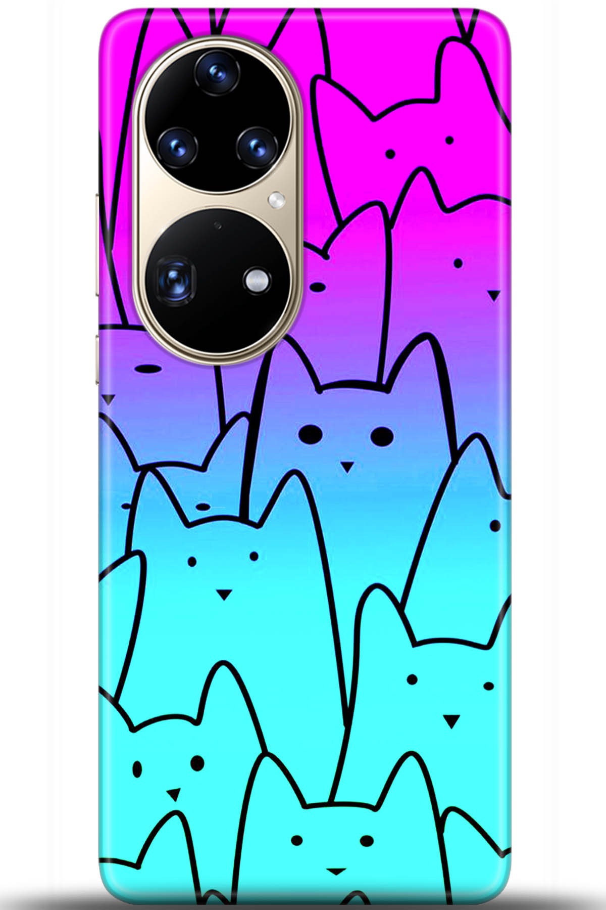 Huawei P50 Pro Uyumlu Kılıf HD Baskılı Kılıf - Followed Institution 5511