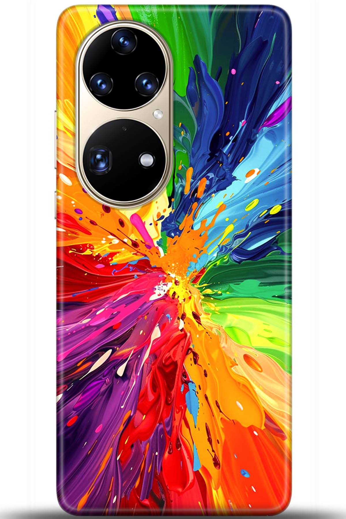 Huawei P50 Pro Uyumlu Kılıf HD Baskılı Kılıf - Followed Institution 5513