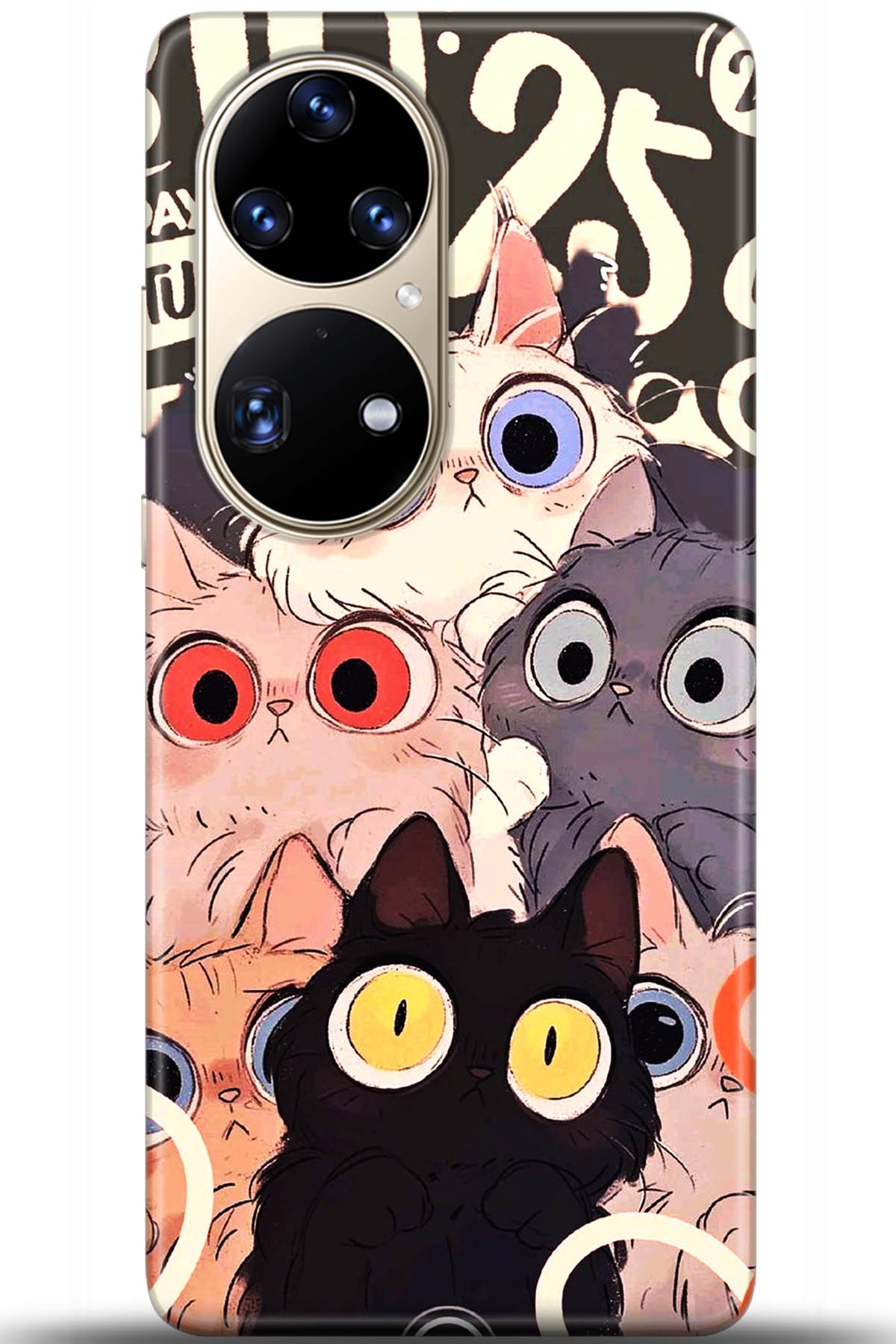 Huawei P50 Pro Uyumlu Kılıf HD Baskılı Kılıf - Followed Institution 5641