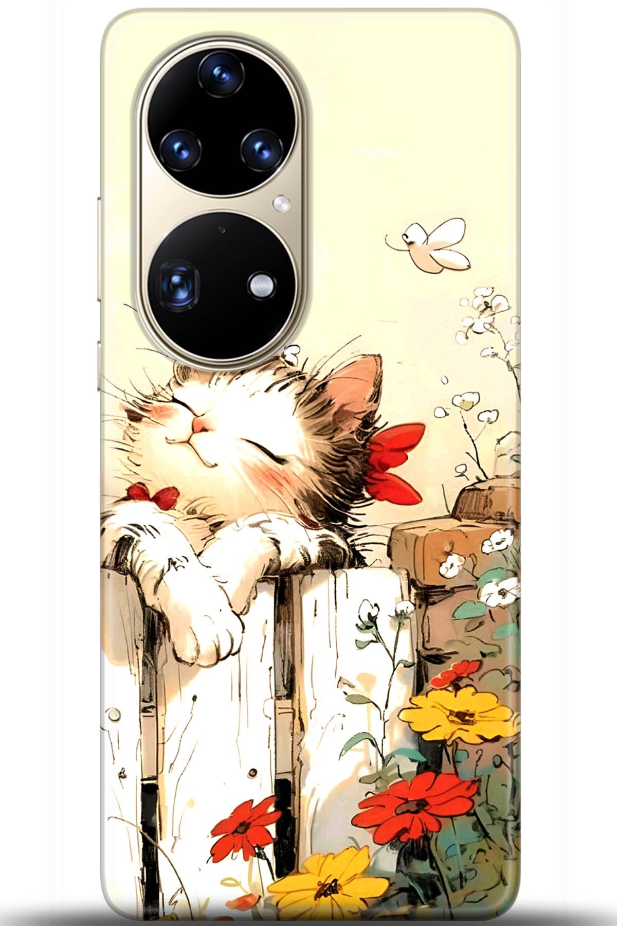 Huawei P50 Pro Uyumlu Kılıf HD Baskılı Kılıf - Followed Institution 5651