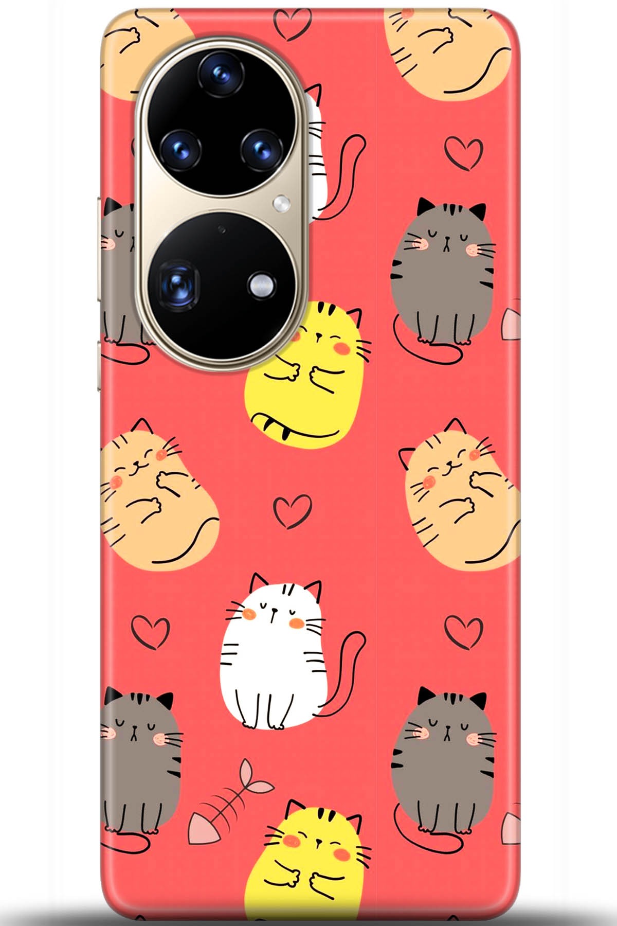 Huawei P50 Pro Uyumlu Kılıf HD Baskılı Kılıf - Followed Institution 5656