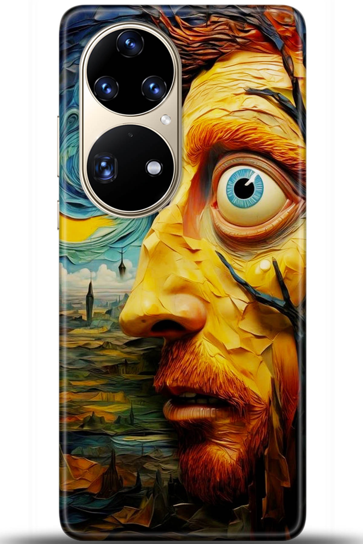 Huawei P50 Pro Uyumlu Kılıf HD Baskılı Kılıf - Followed Institution 5714