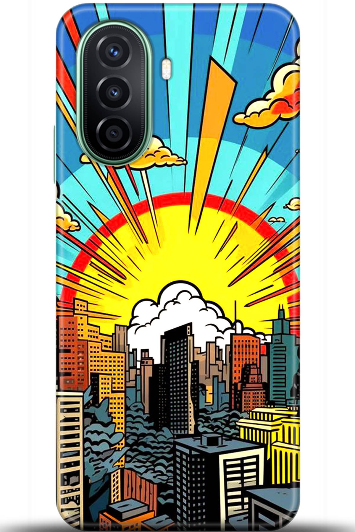 Huawei Nova Y70 Uyumlu Kılıf HD Baskılı Kılıf - Followed Institution 5571