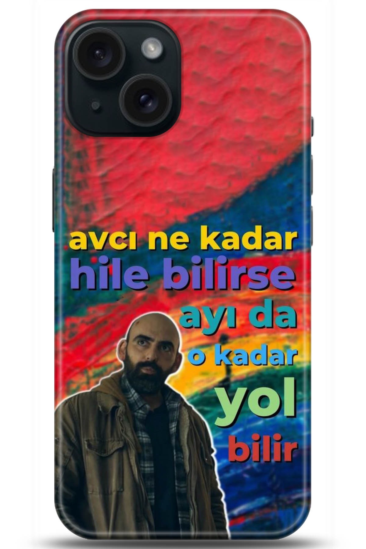 Apple iPhone 15 Uyumlu Kılıf HD Baskılı Kılıf - Followed Institution 5006