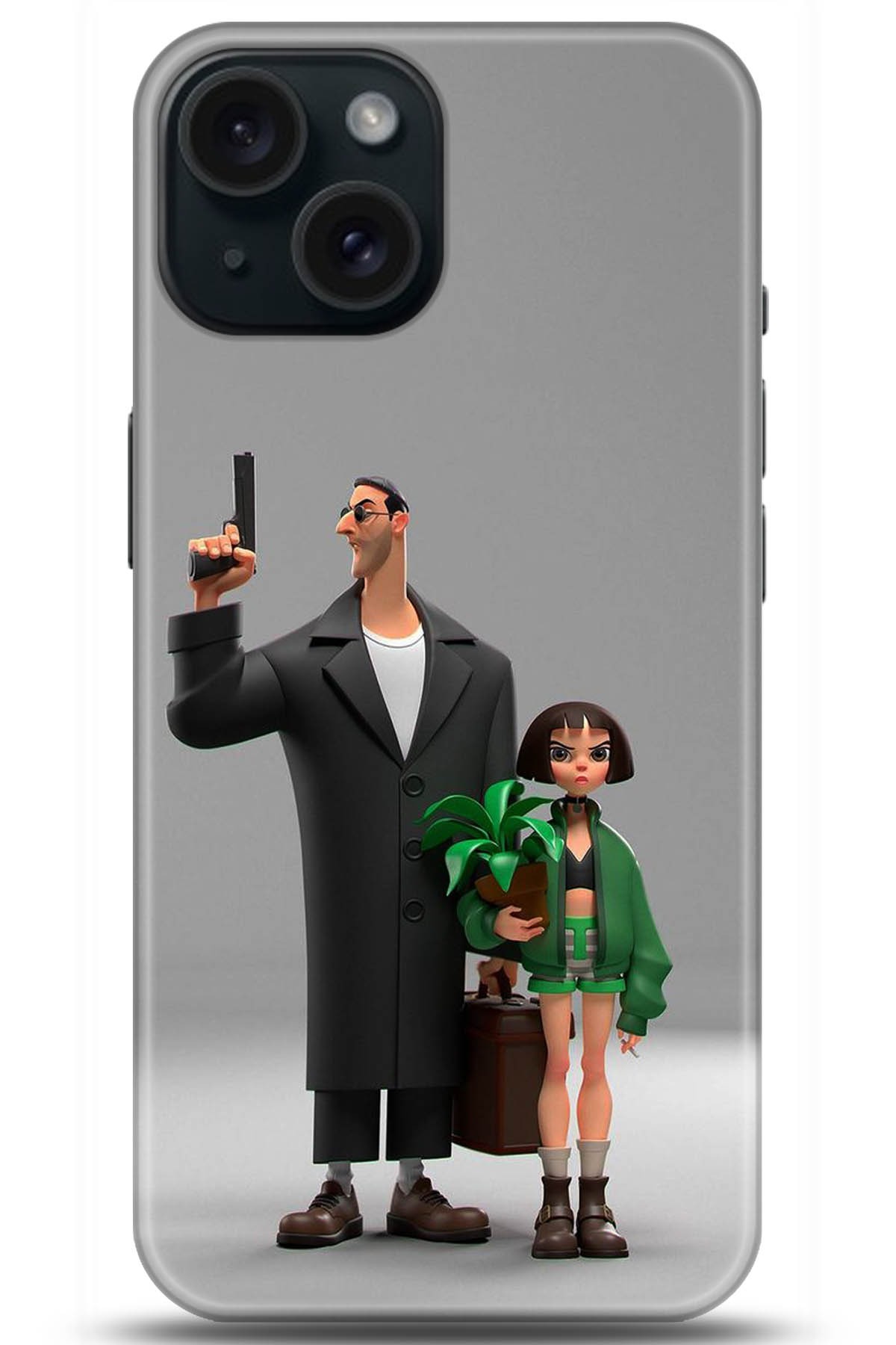 Apple iPhone 15 Uyumlu Kılıf HD Baskılı Kılıf - Followed Institution 5079