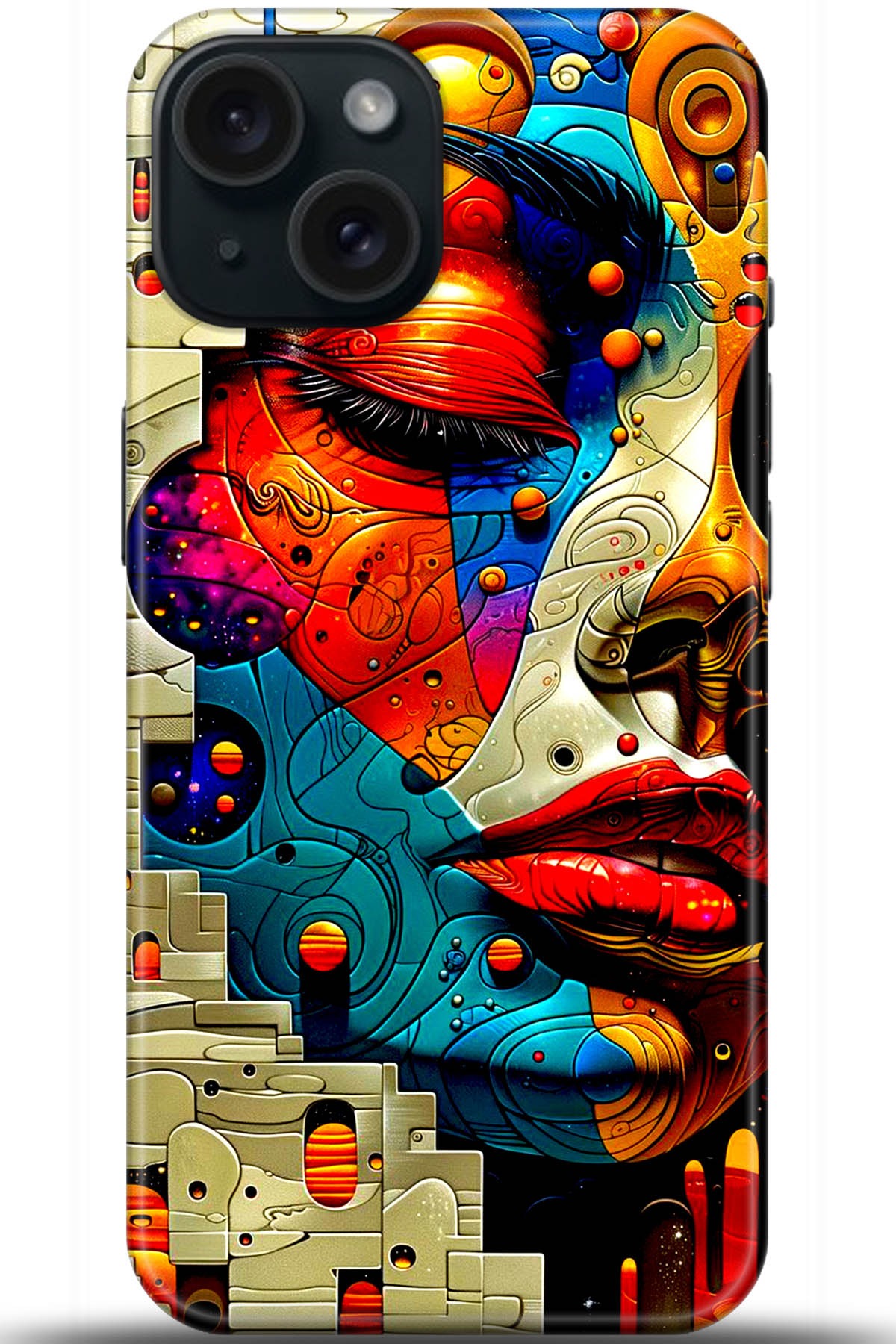 Apple iPhone 15 Uyumlu Kılıf HD Baskılı Kılıf - Followed Institution 5422