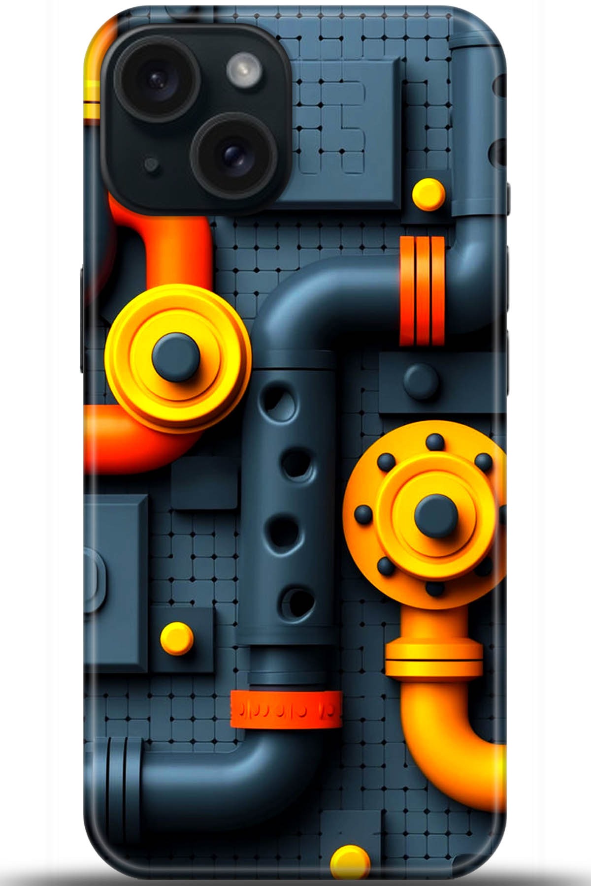 Apple iPhone 15 Uyumlu Kılıf HD Baskılı Kılıf - Followed Institution 5466