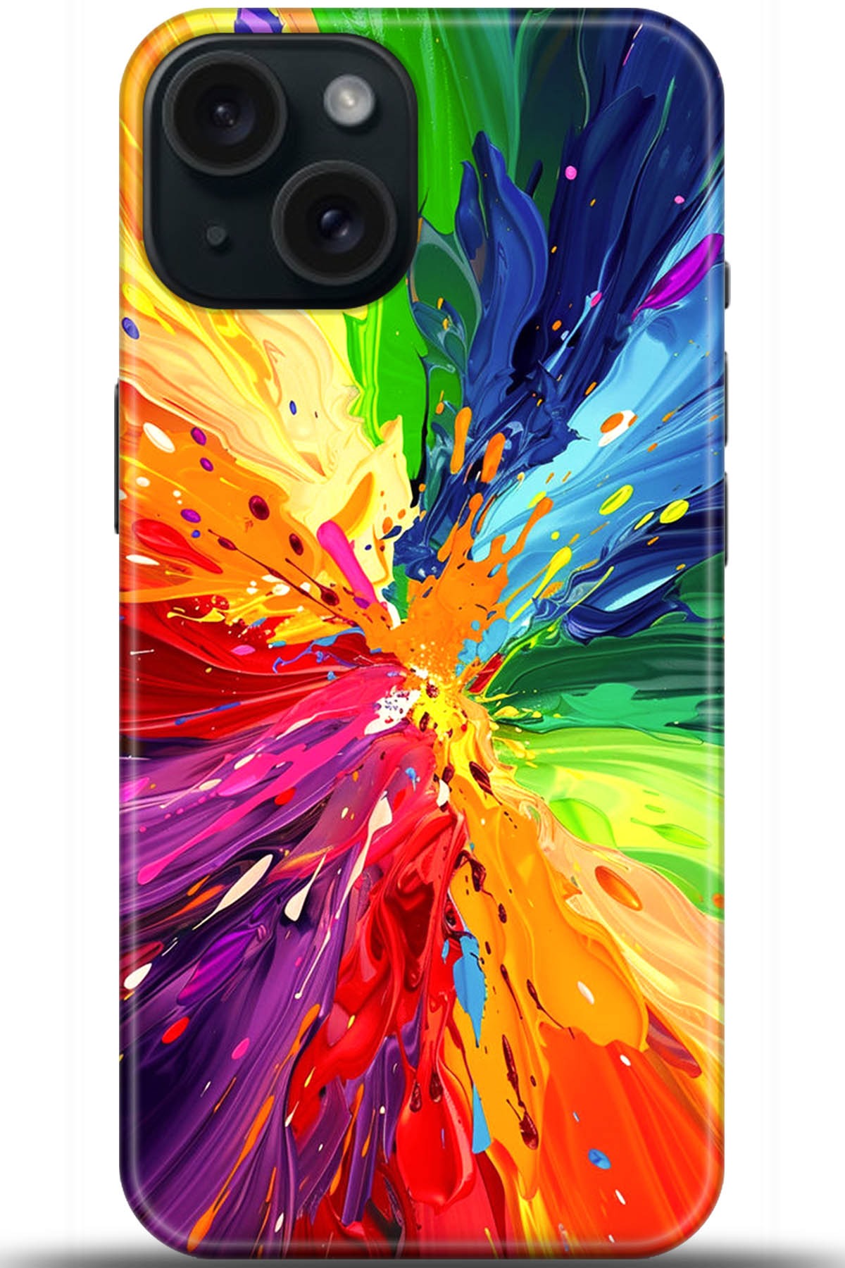 Apple iPhone 15 Uyumlu Kılıf HD Baskılı Kılıf - Followed Institution 5513