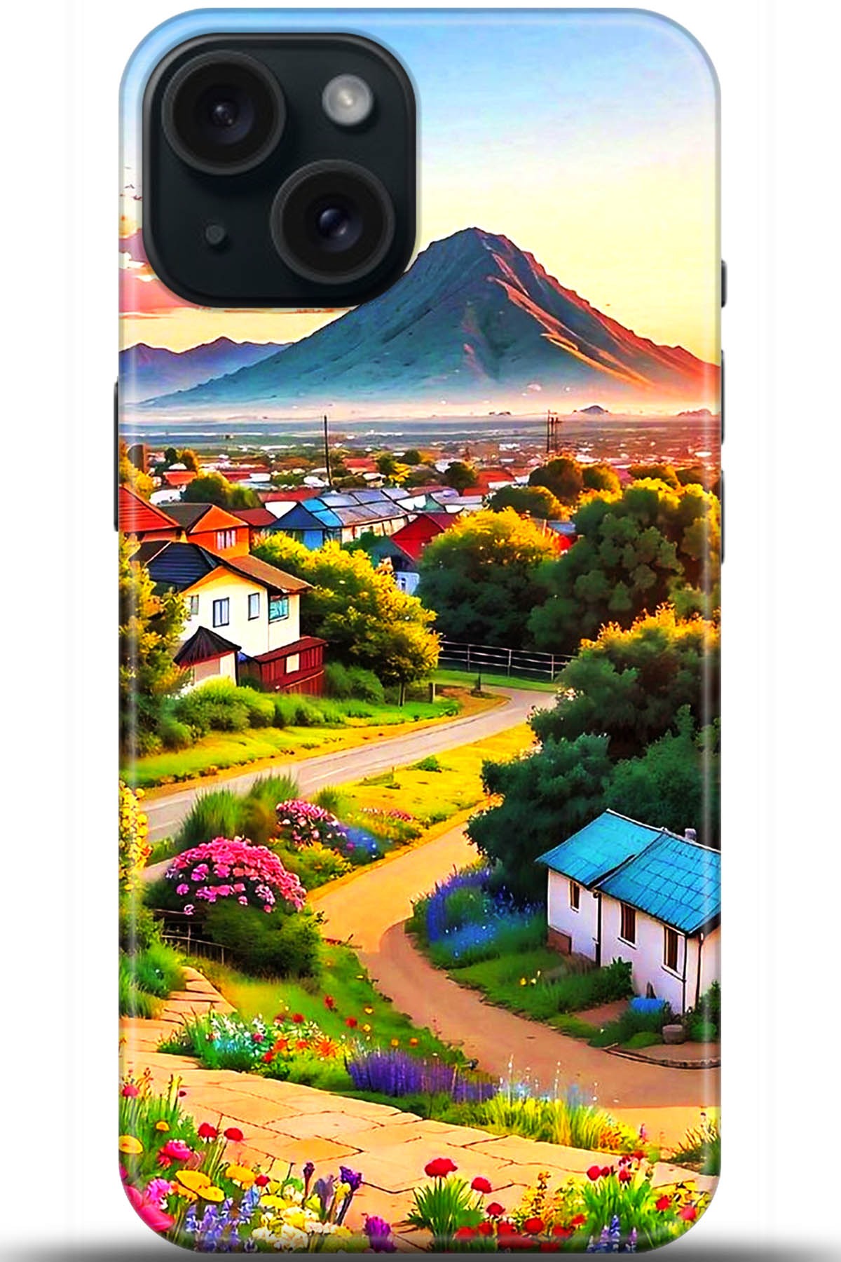 Apple iPhone 15 Uyumlu Kılıf HD Baskılı Kılıf - Followed Institution 5605