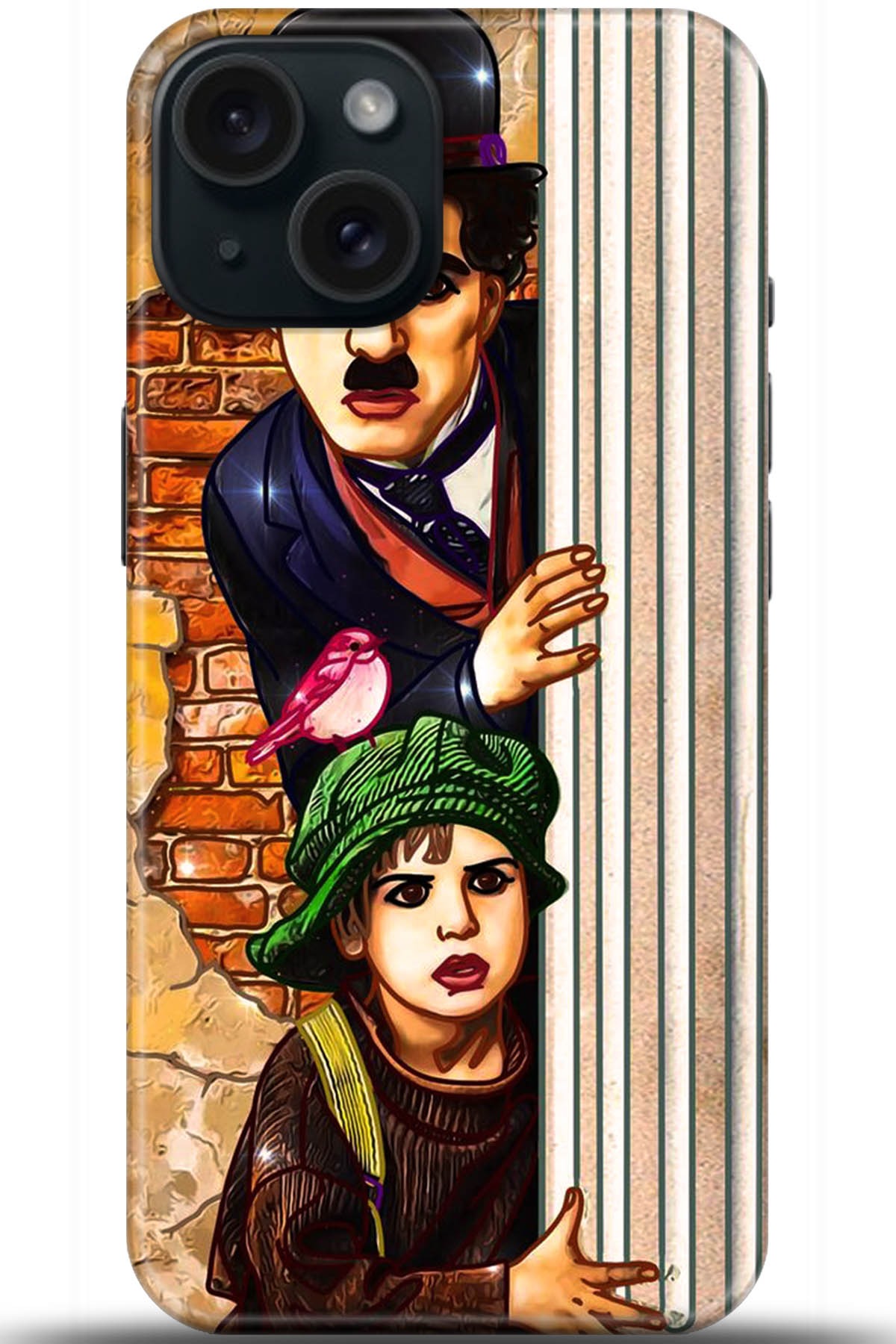 Apple iPhone 15 Uyumlu Kılıf HD Baskılı Kılıf - Followed Institution 5694